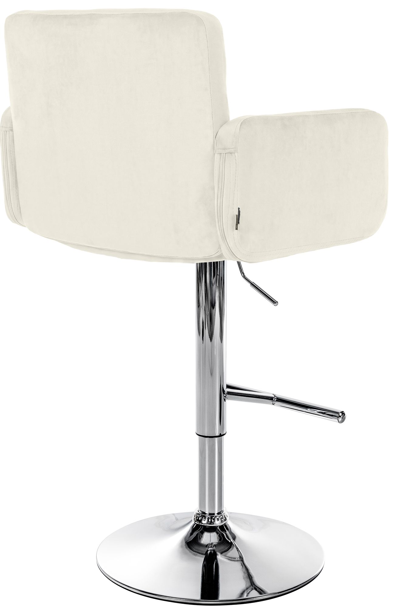 Lot de 2 tabourets de bar Los Angeles velours