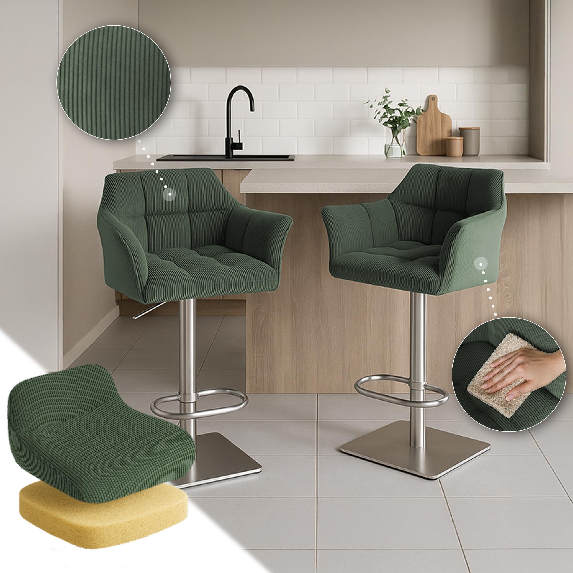 Tabouret de bar Damaso Cord