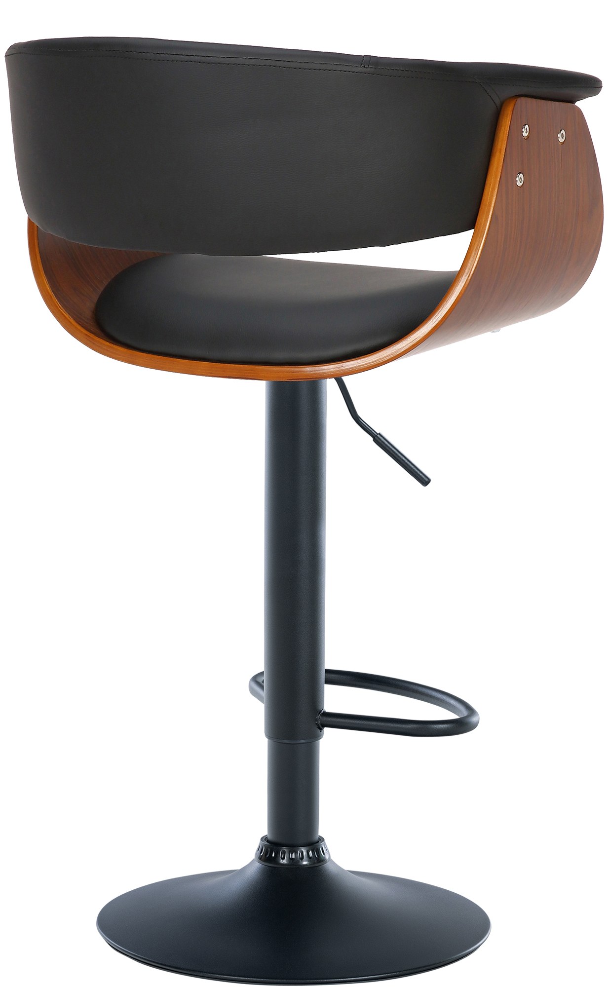 Tabouret de bar Vestal avec Coque en bois réglable pivotant