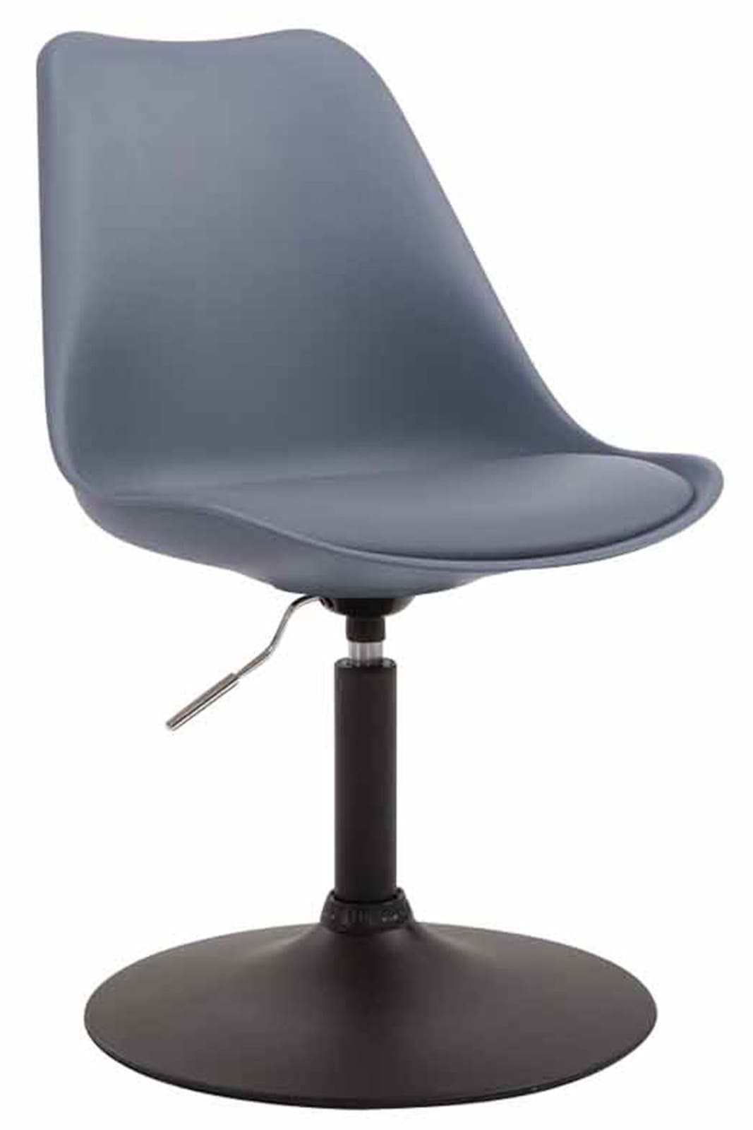 Lot de 4 Chaises de salle à manger Maverick en Plastique avec pied métal