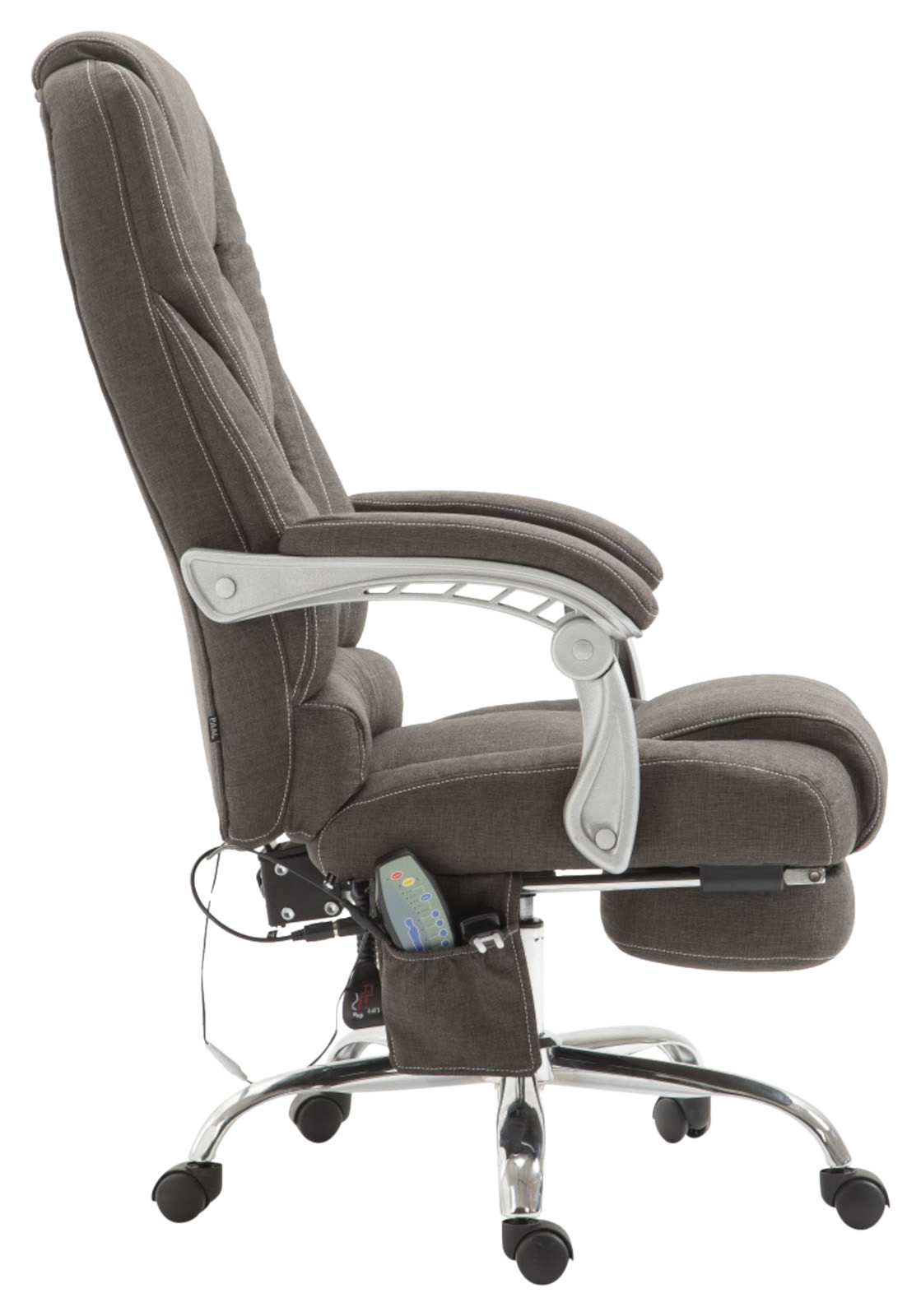 Fauteuil de bureau Pacific avec fonction massage tissu