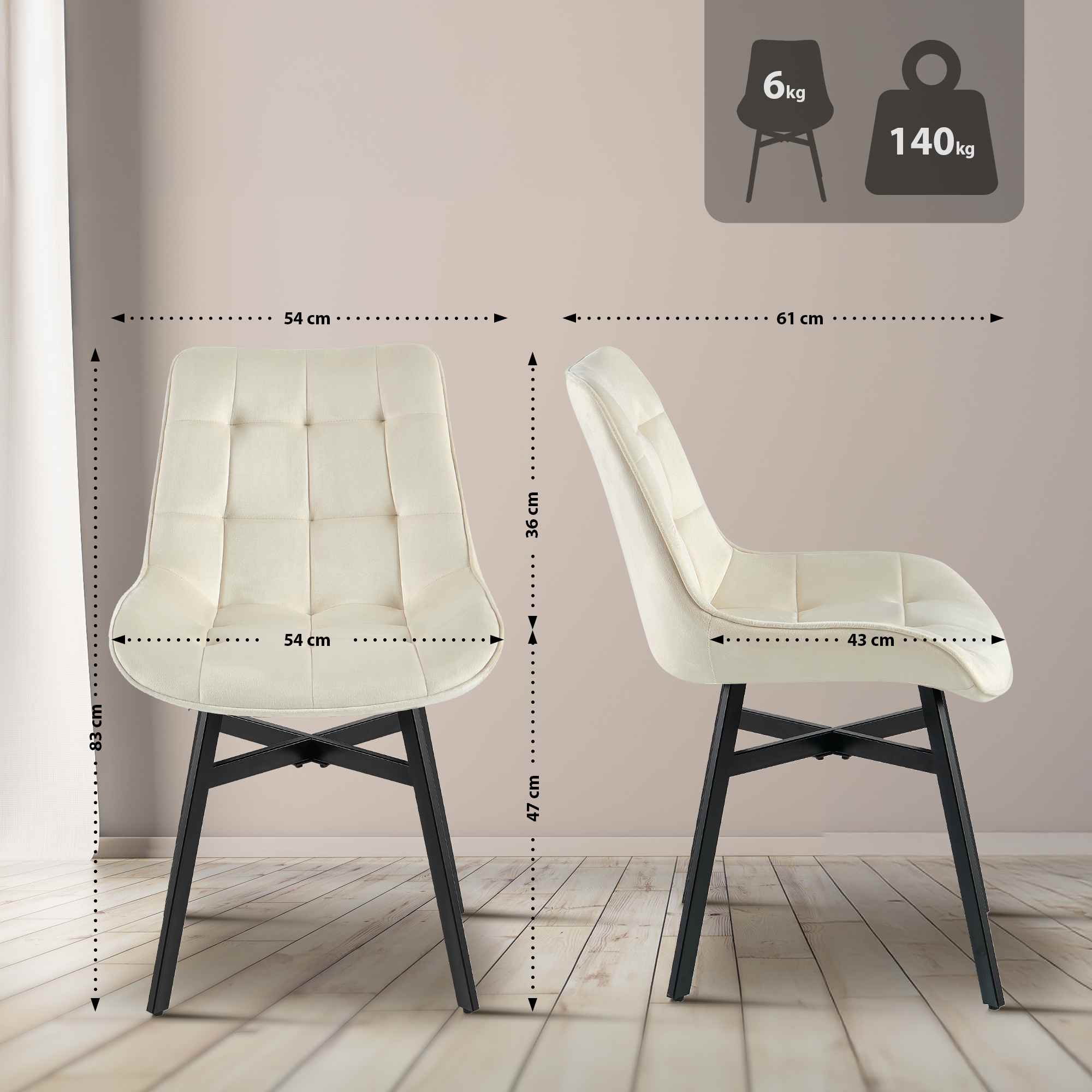 Chaise de Salle à Manger Colby
