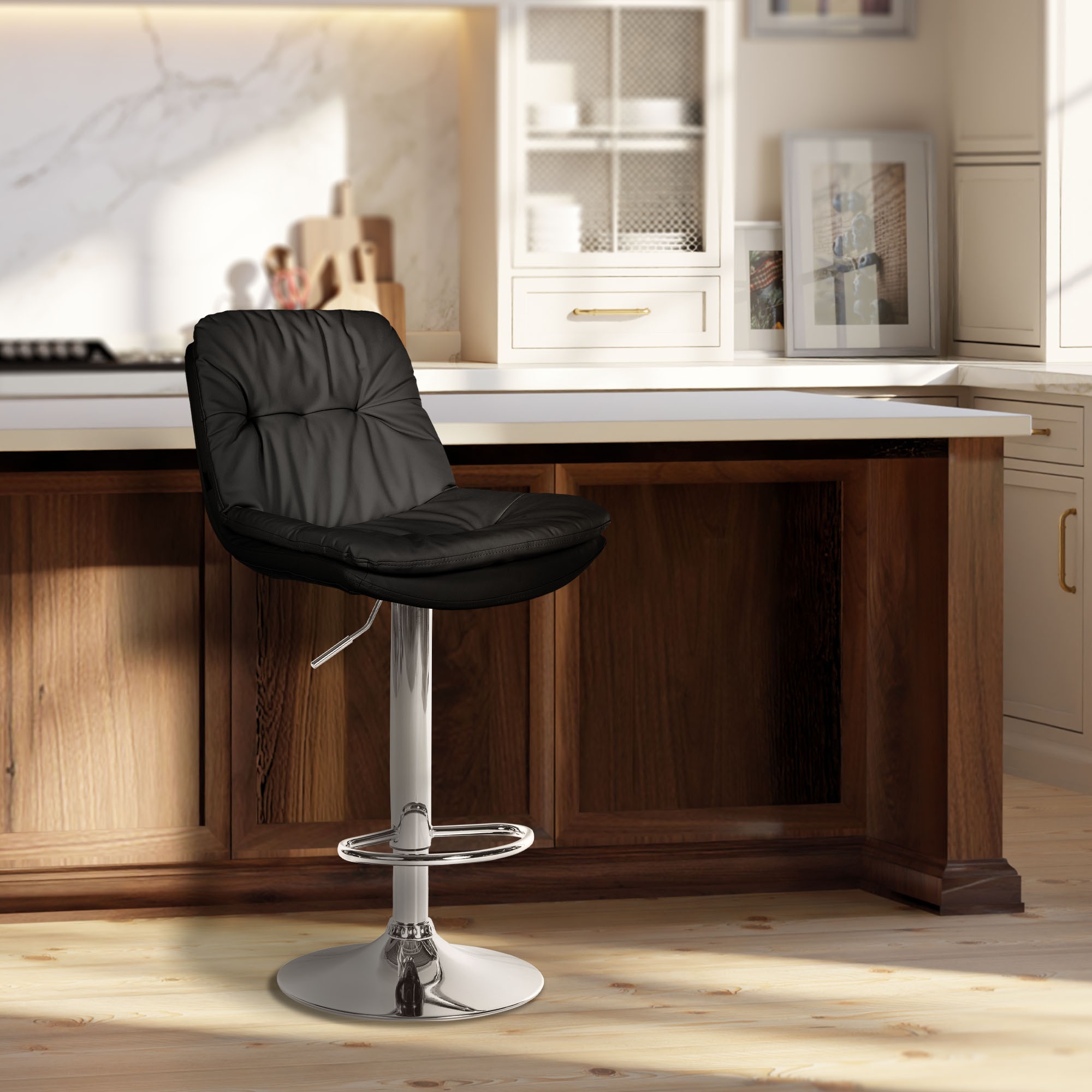 Tabouret de bar Laurel similicuir