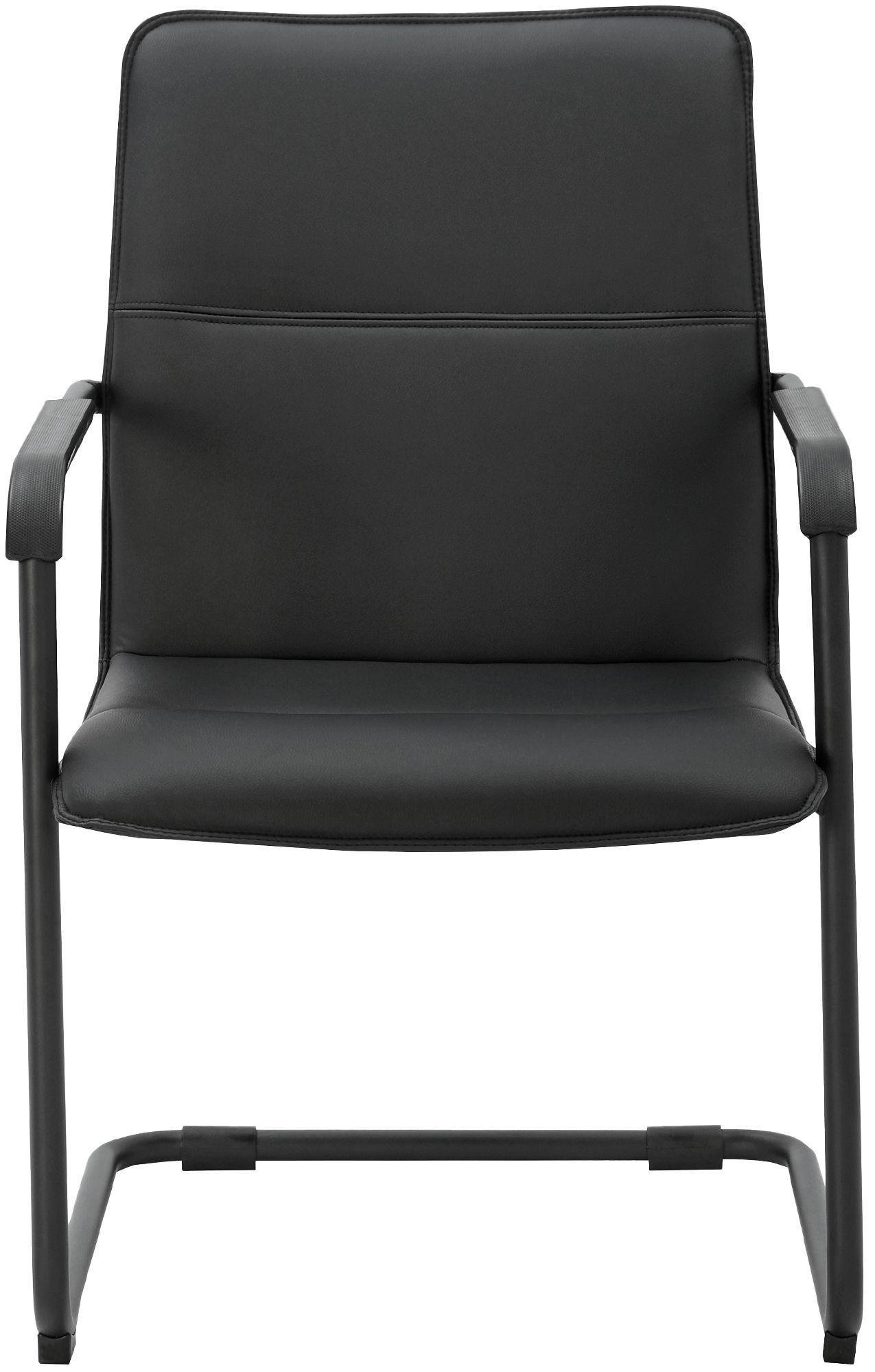 Lot de 2 chaises cantilever Seattle en similicuir