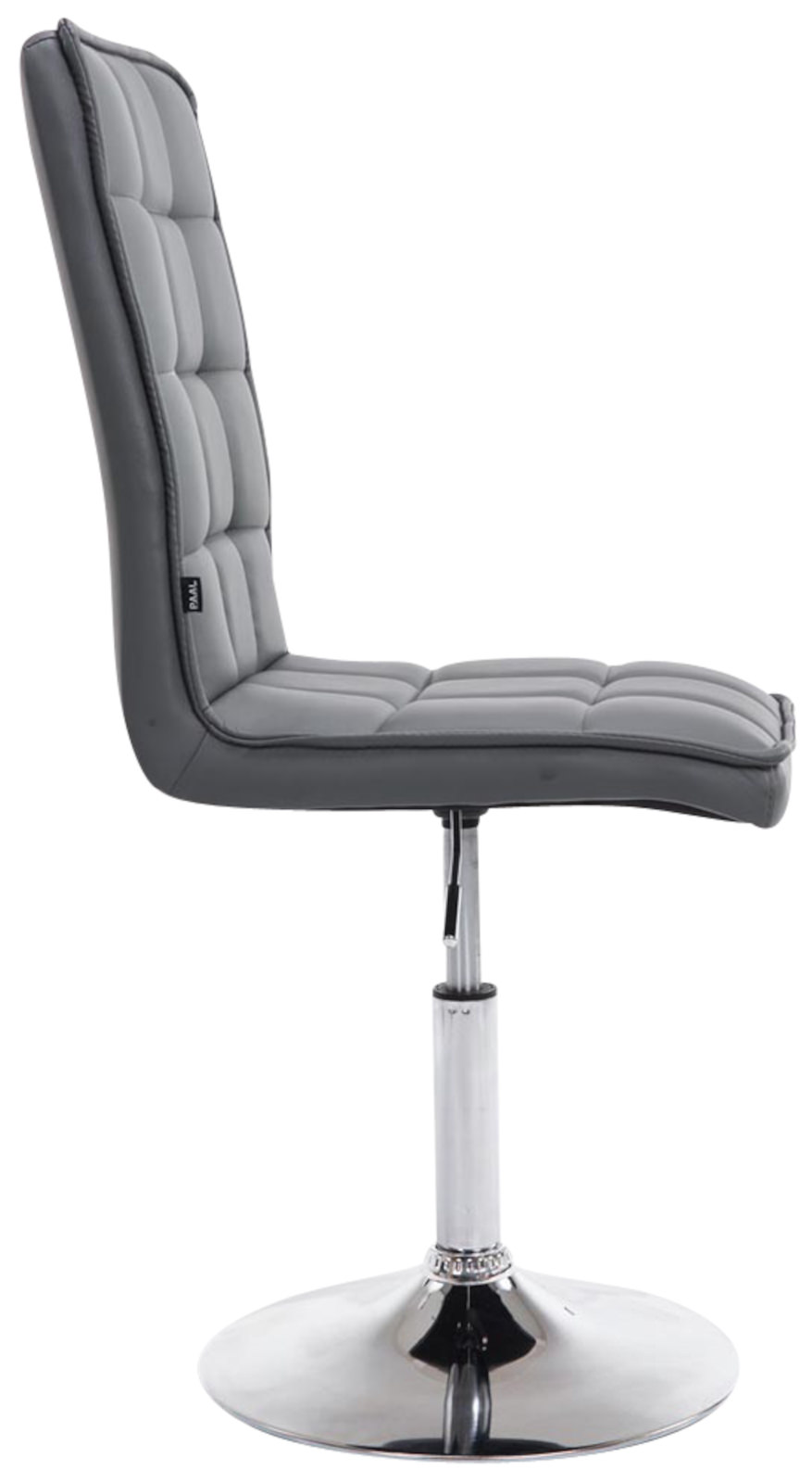 Lot de 2 chaises de salle à manger Peking V2 en similicuir pied trompette