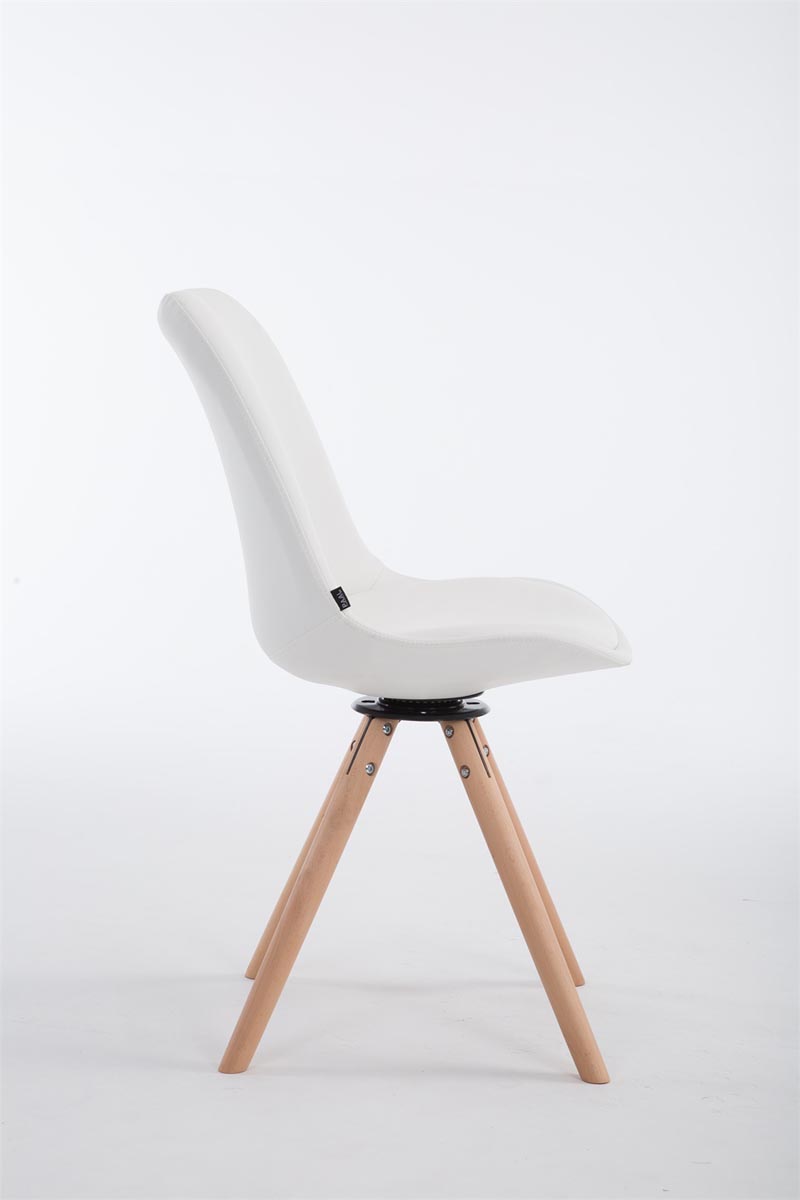 Chaise de salle à manger Calais pivotante pieds ronds