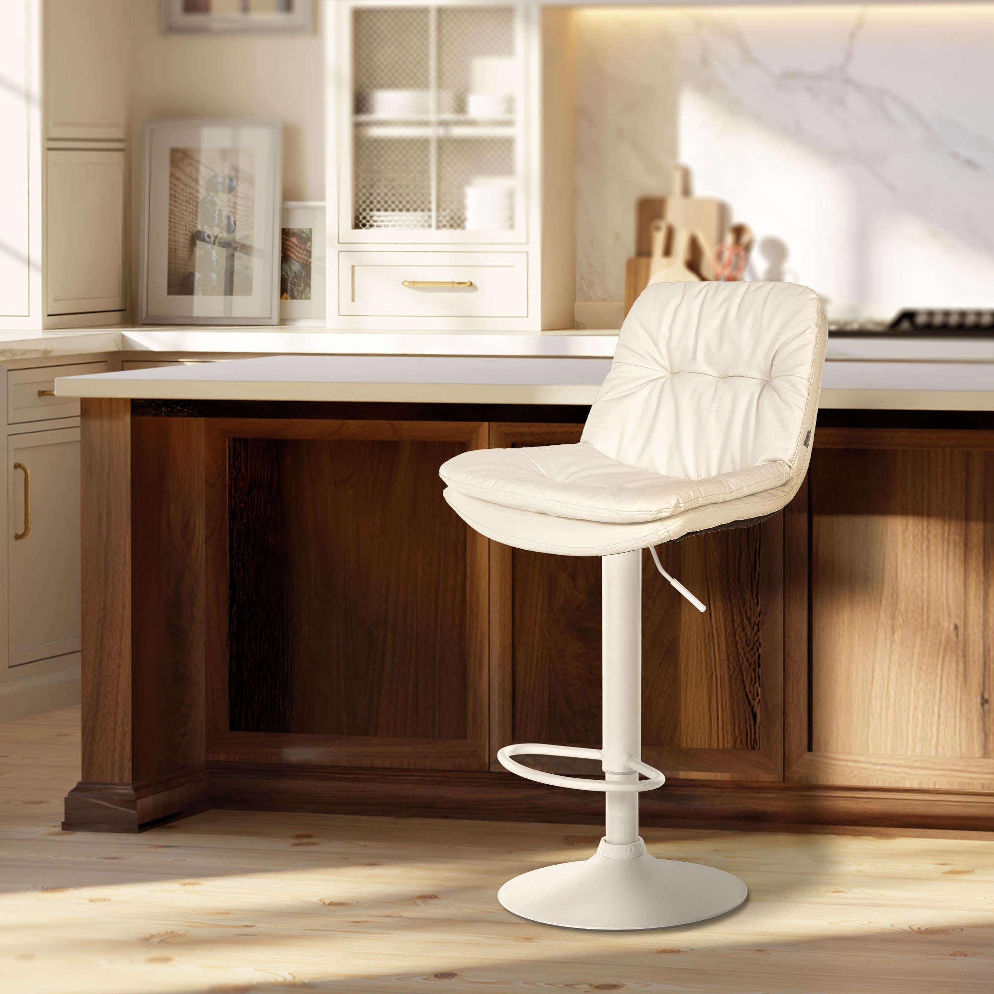 Tabouret de bar Laurel similicuir