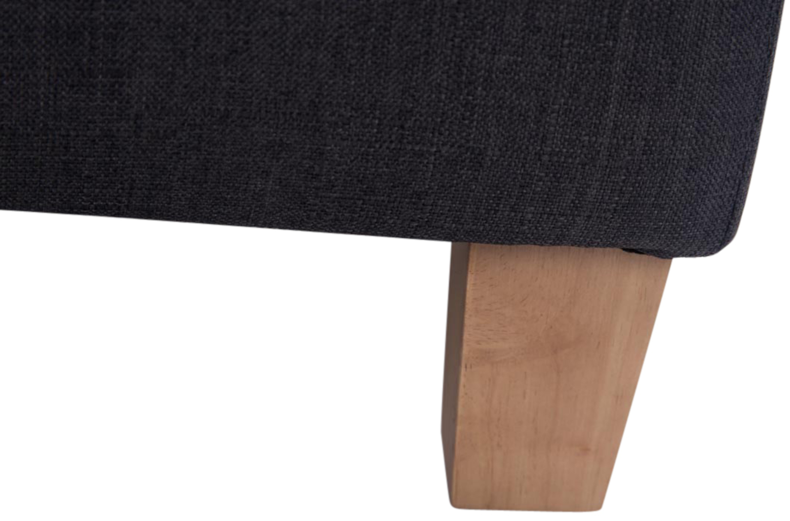 Lot de 2 tabourets bas Pharao en tissu