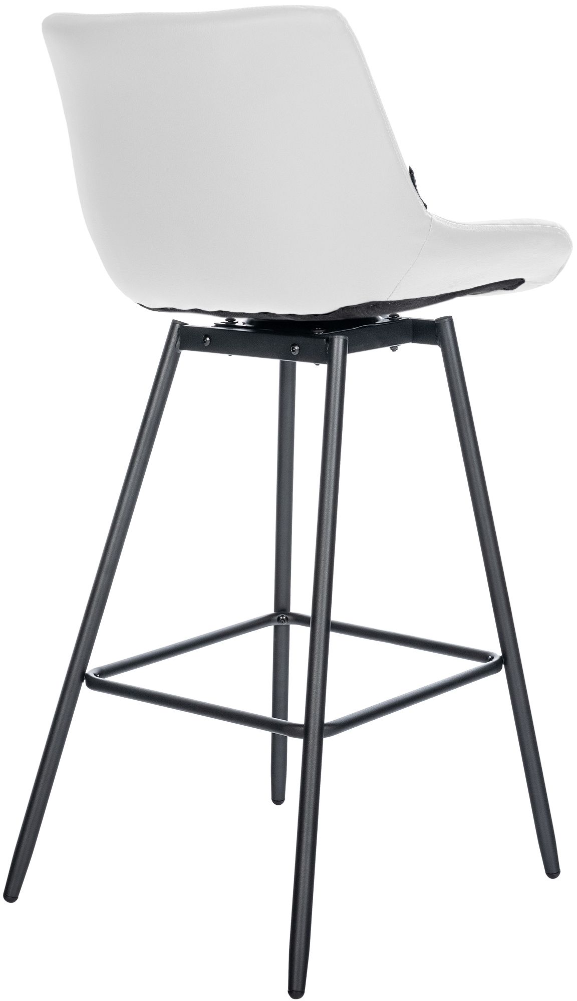 Lot de 4 tabourets de bar Weston pivotants
