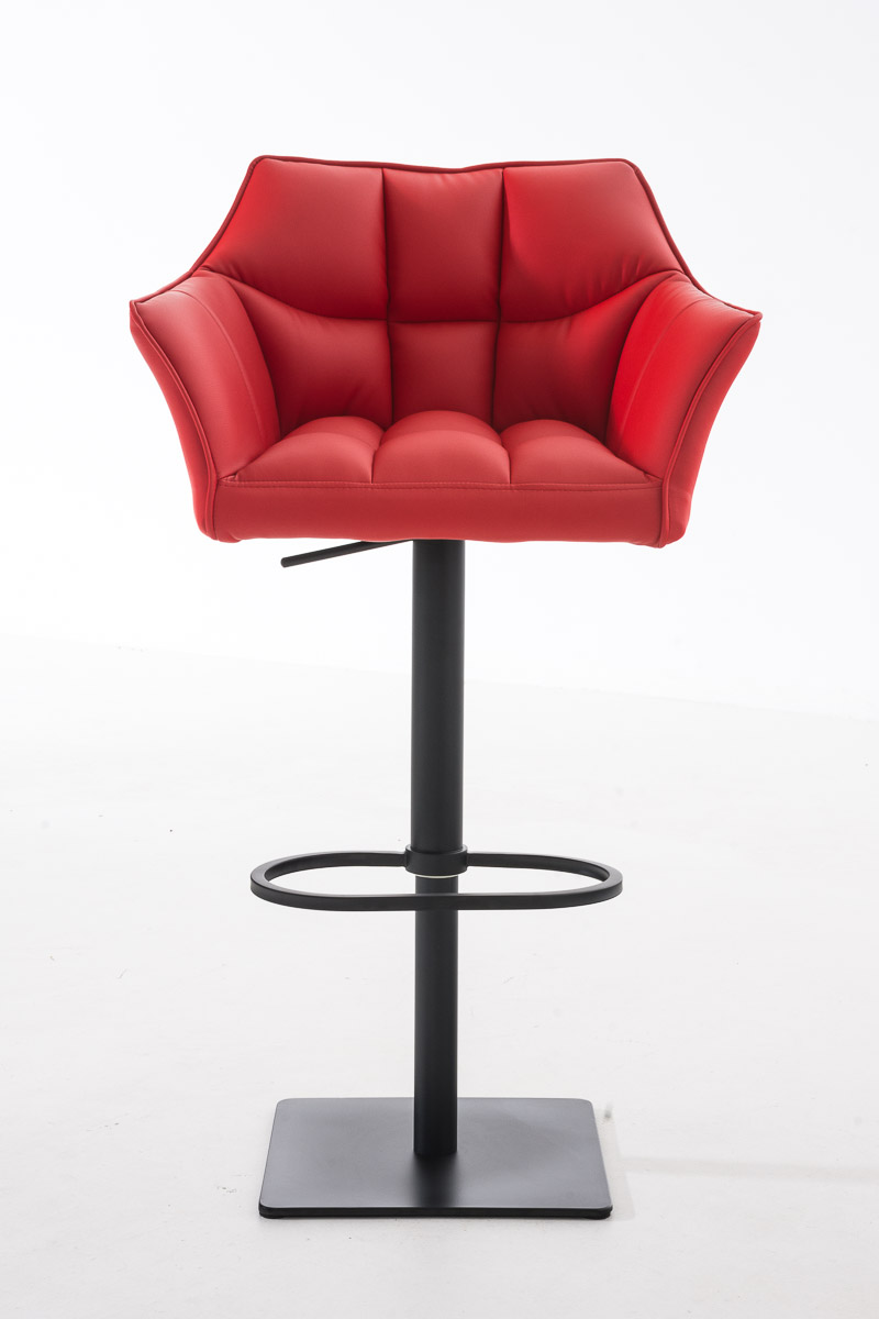 Tabouret de bar Damaso avec revetement en similicuir
