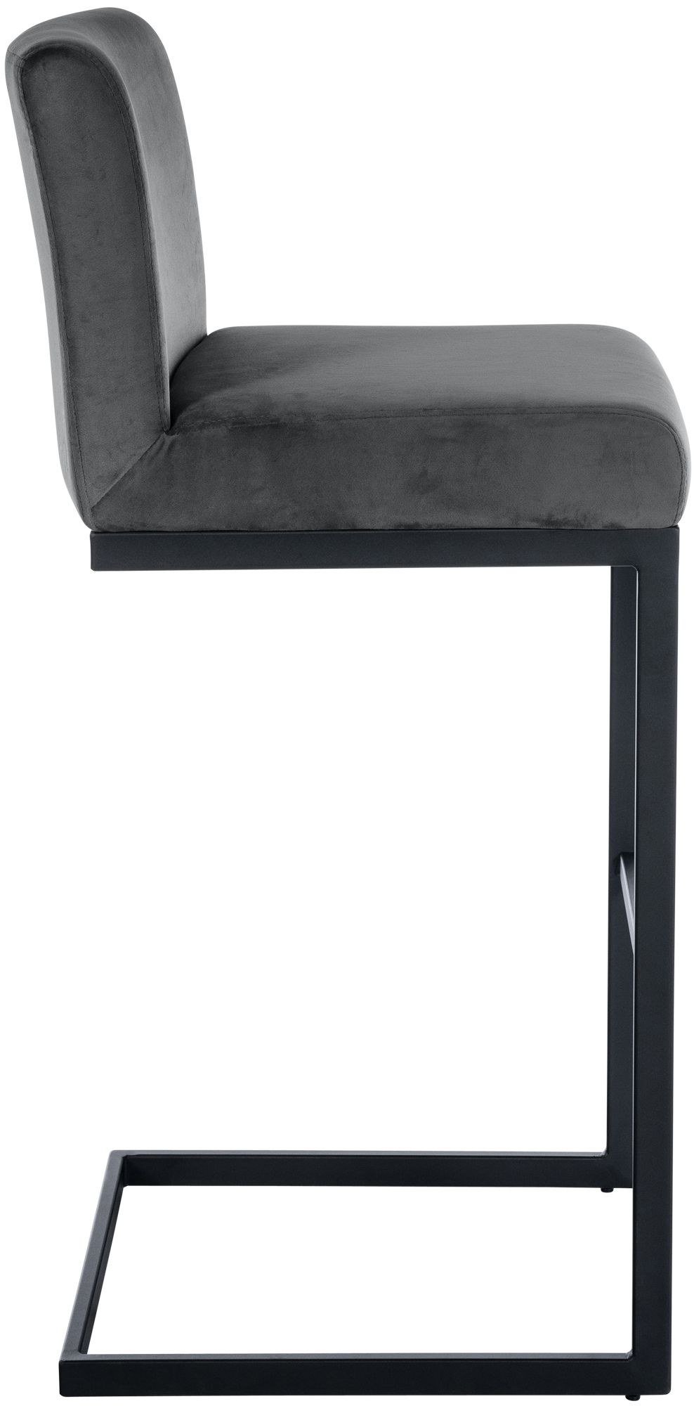 Tabouret de bar Hopewell velours