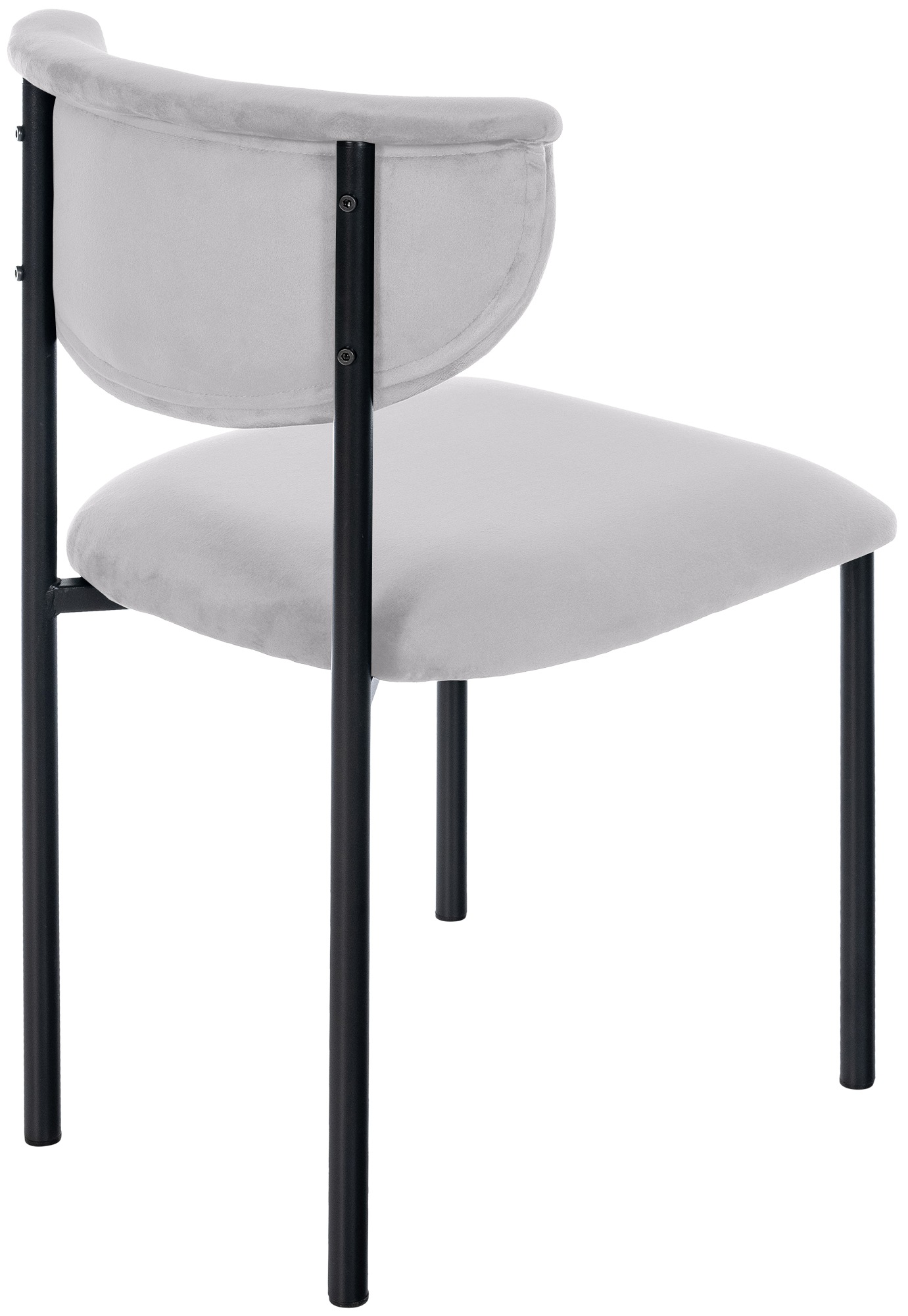 Lot de 2 chaises de salle à manger Gambell en velours