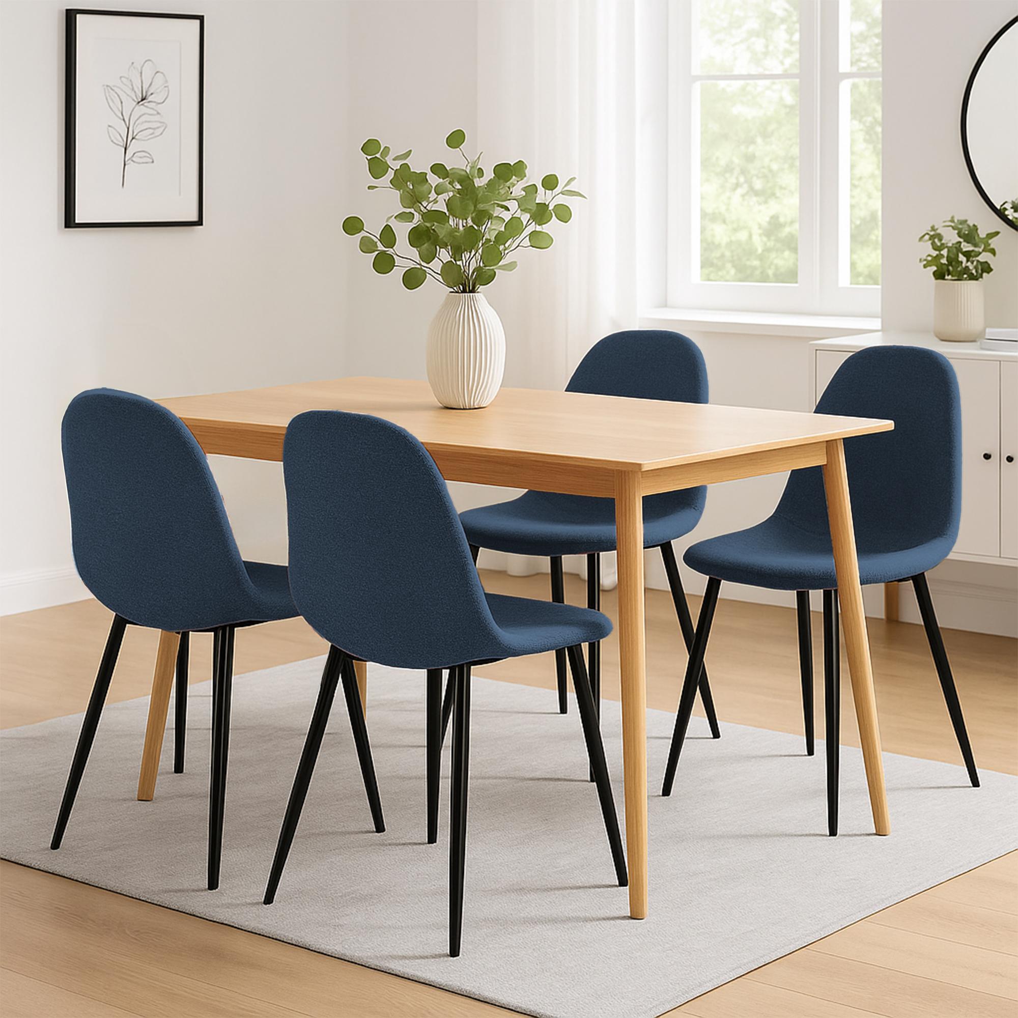Set de 4 chaises de salle à manger Napier