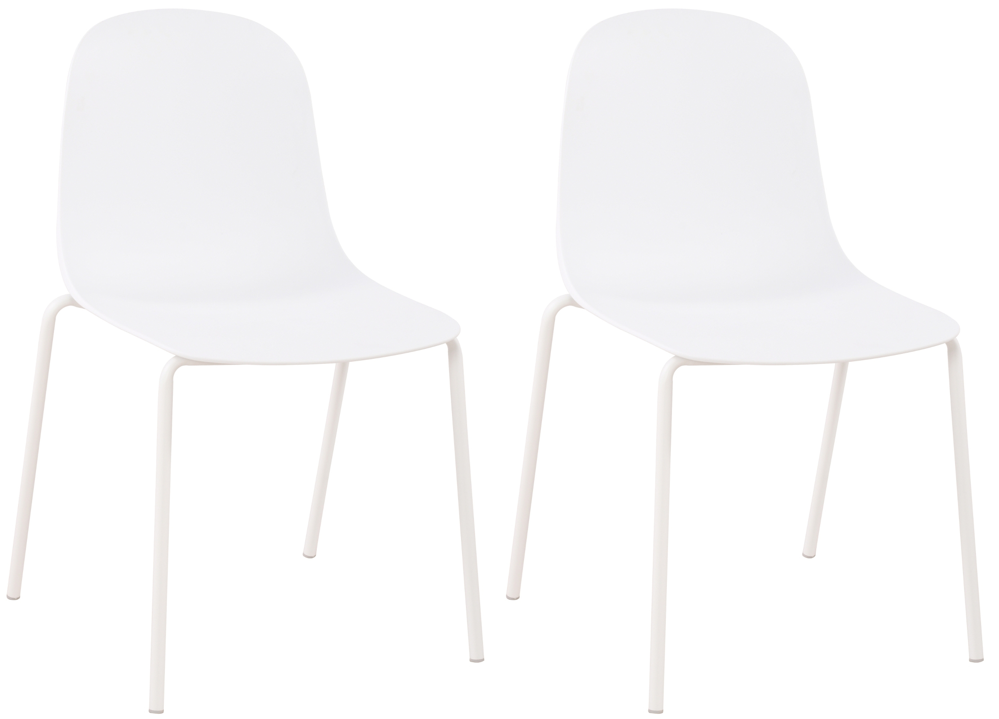 Lot de 2 chaises de jardin Hardin