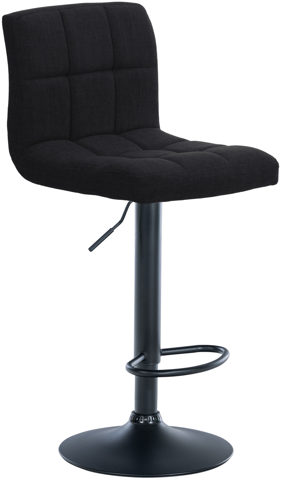 Lot de 2 tabourets de bar Calma tissu
