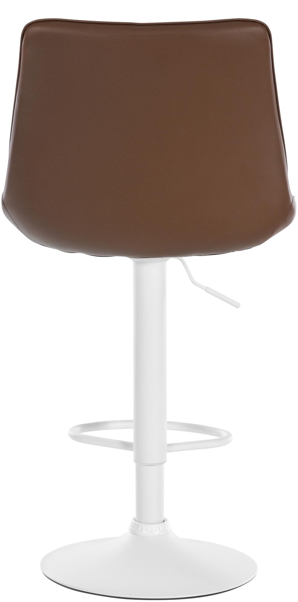 Lot de 2 tabourets de bar Toni en similicuir
