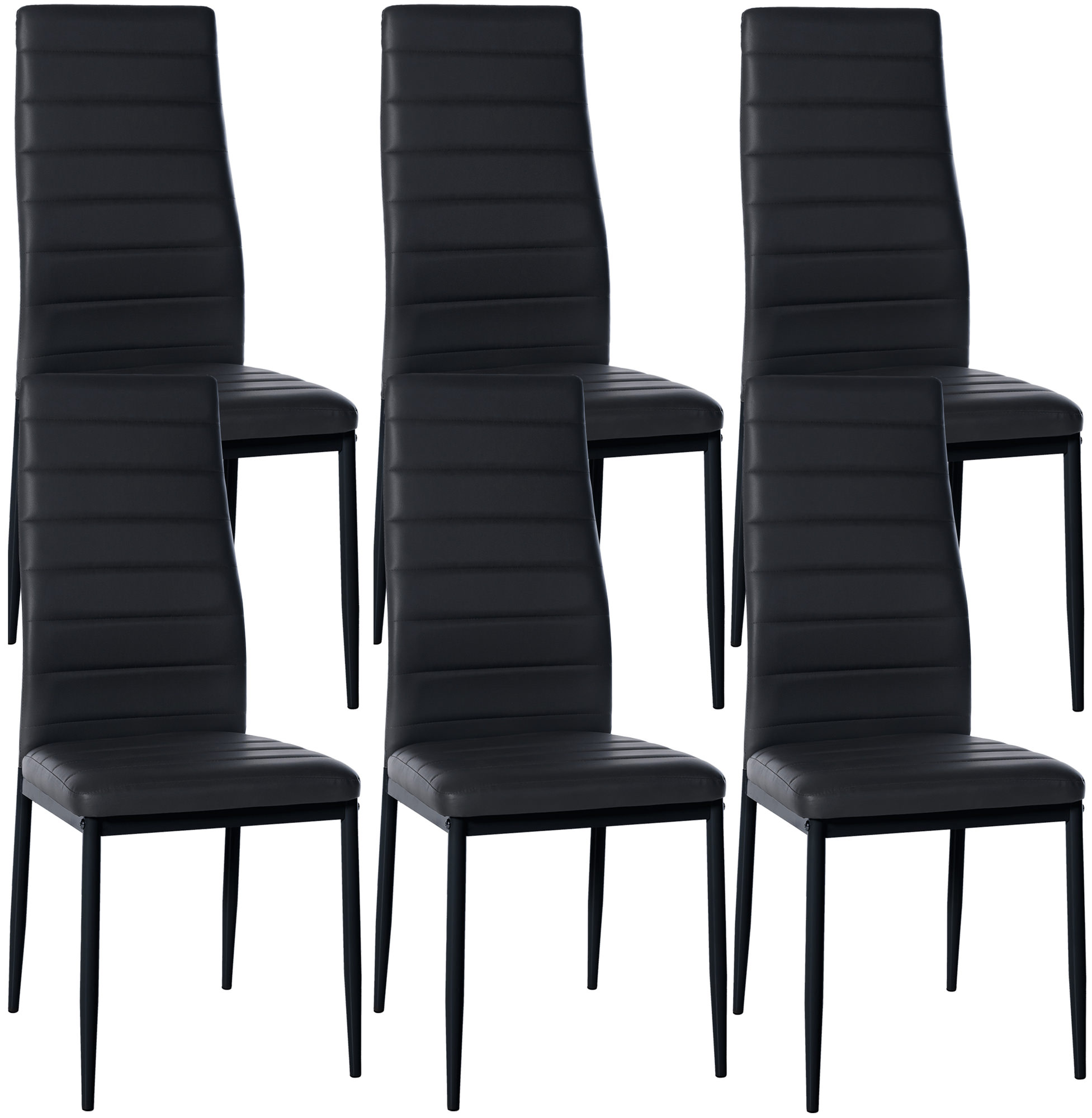 Lot de 6 chaises de salle à manger Mayfair
