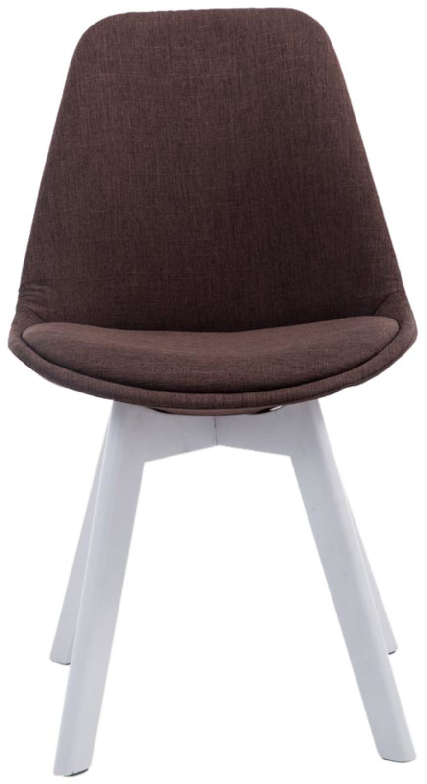 Lot de 4 chaises de salle à manger Borneo V2 en Tissu
