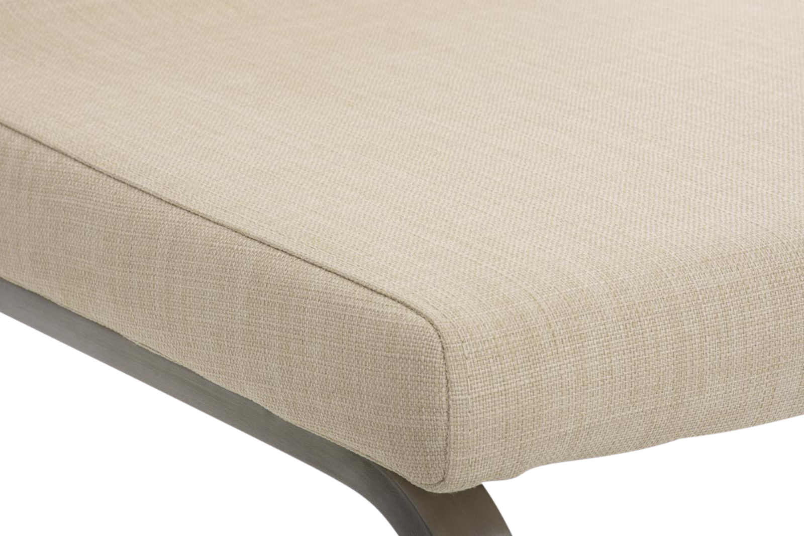 Lot de 2 chaises de salle a manger Belfort en tissu