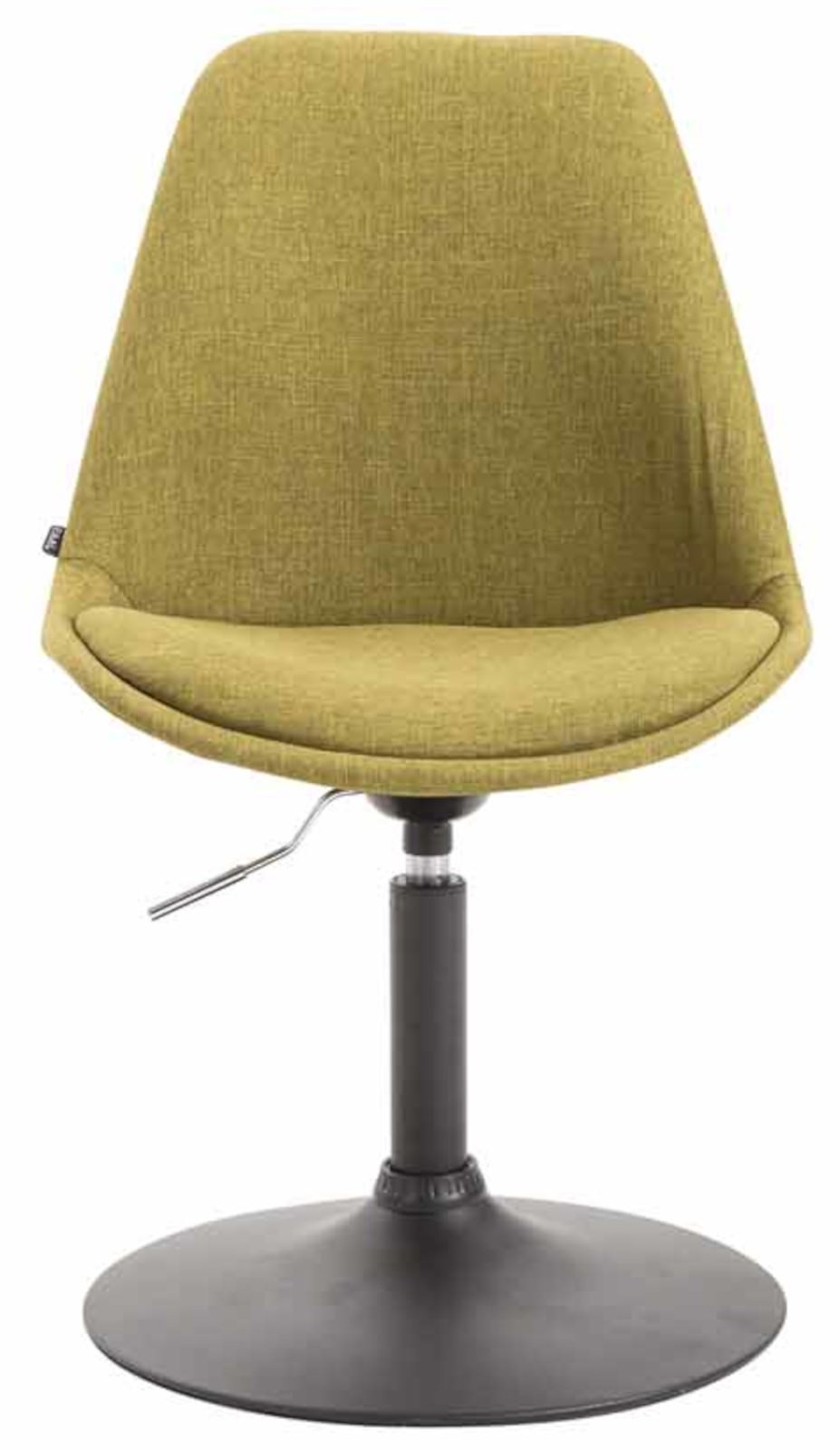 Lot de 4 Chaises de salle à manger Maverick tissu avec pied trompette