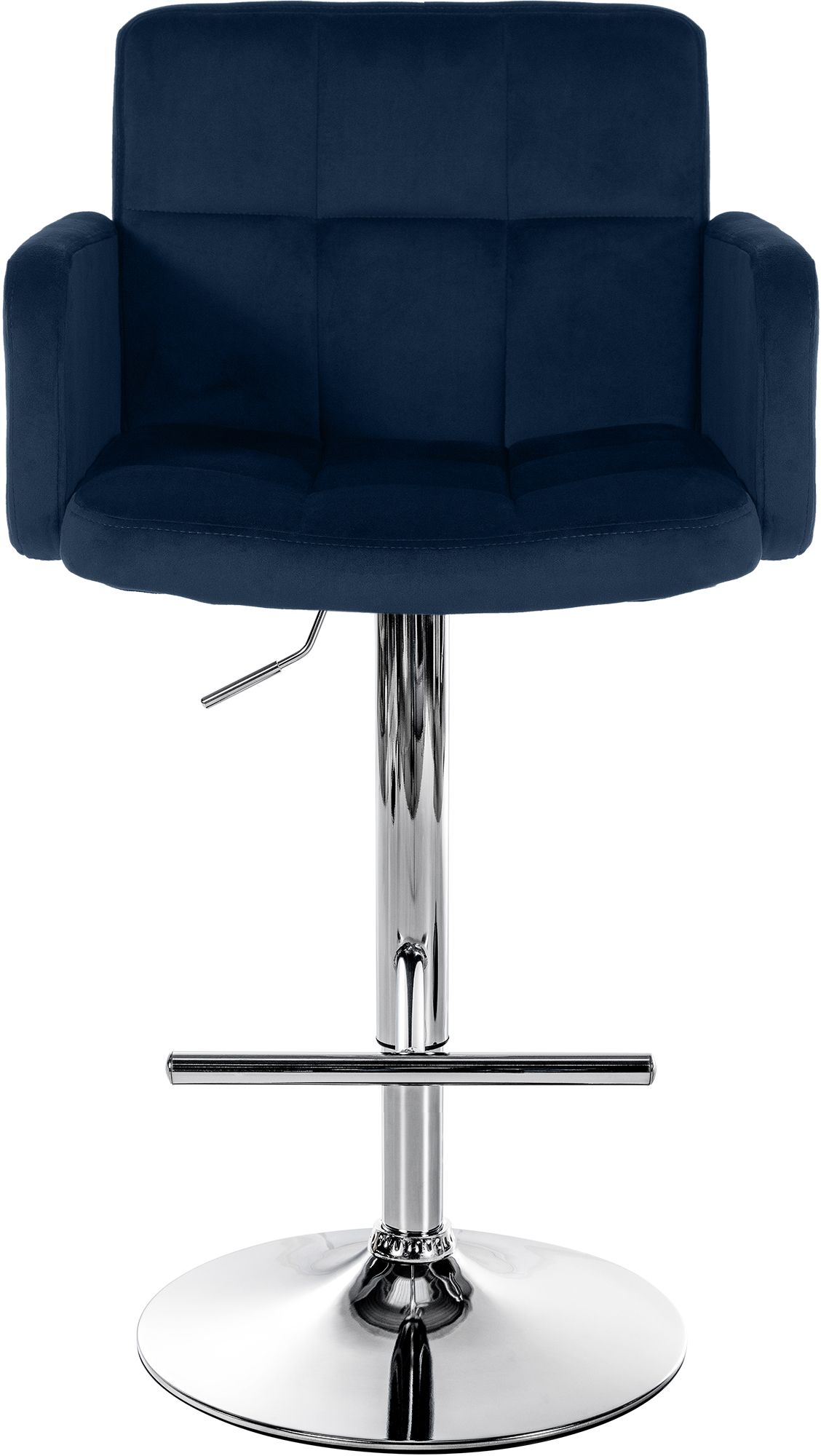 Lot de 2 tabourets de bar Los Angeles velours