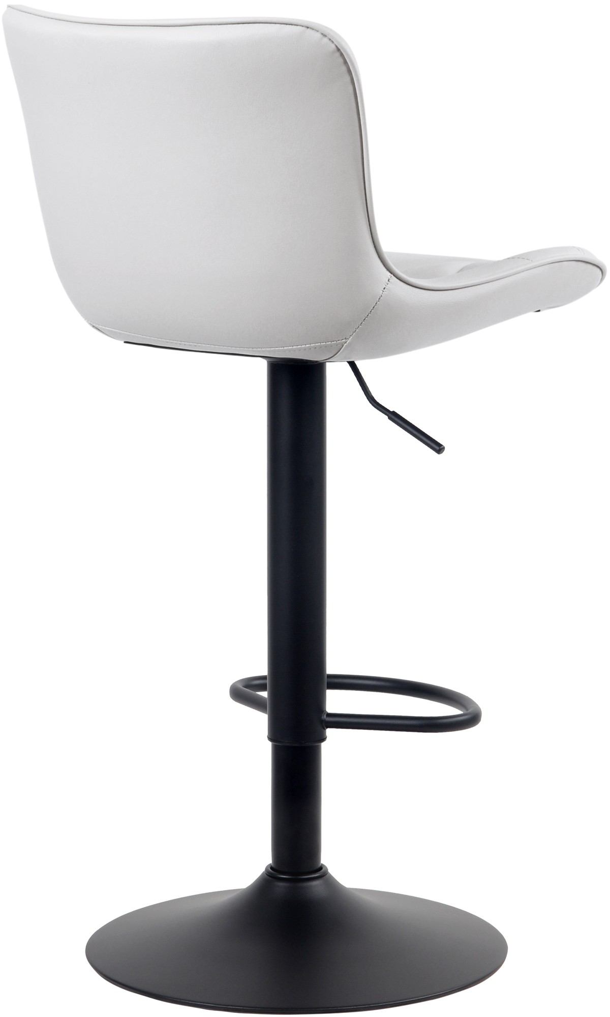 Tabouret de bar Linus Pied en Métal Hauteur réglable Siège pivotant
