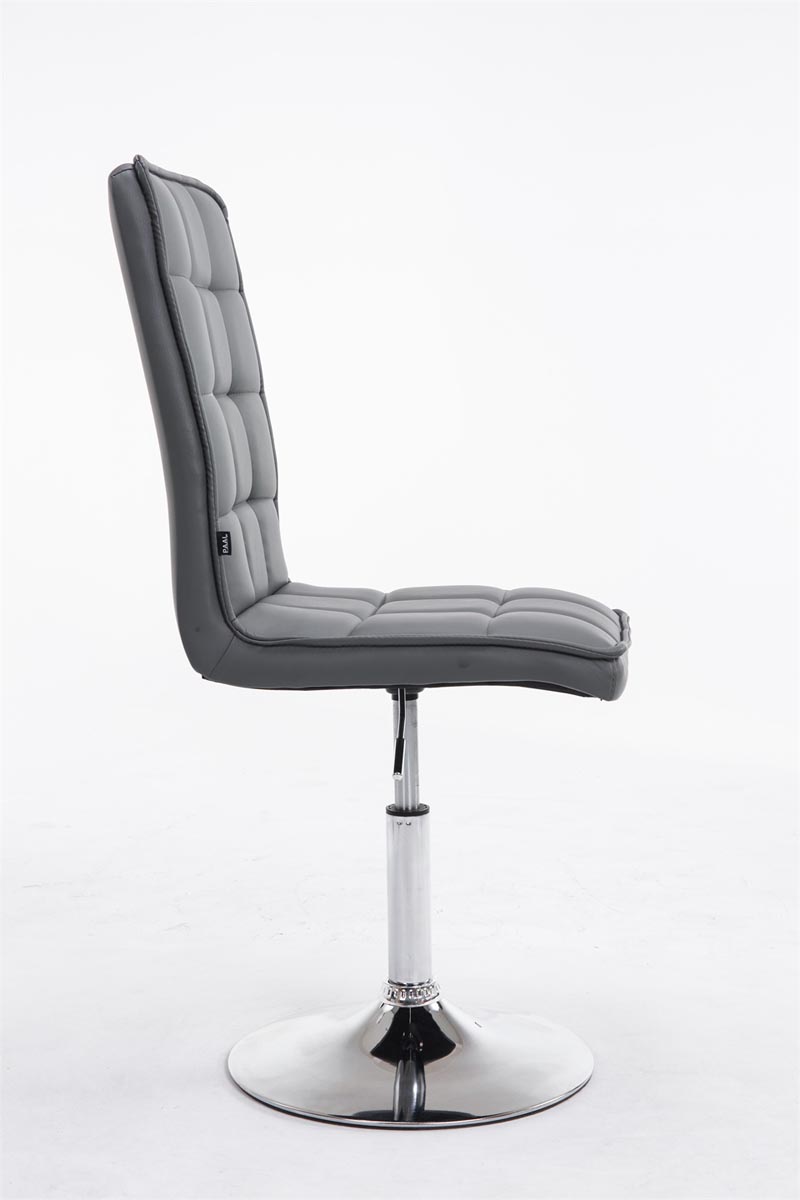 Chaise de salle à manger Peking V2 similicuir avec pied trompette