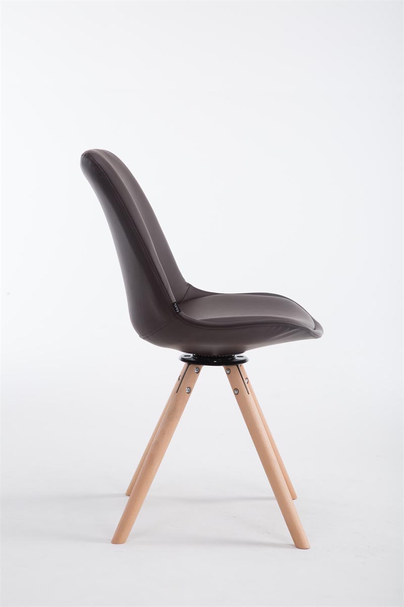 Chaise de salle à manger Calais pivotante pieds ronds