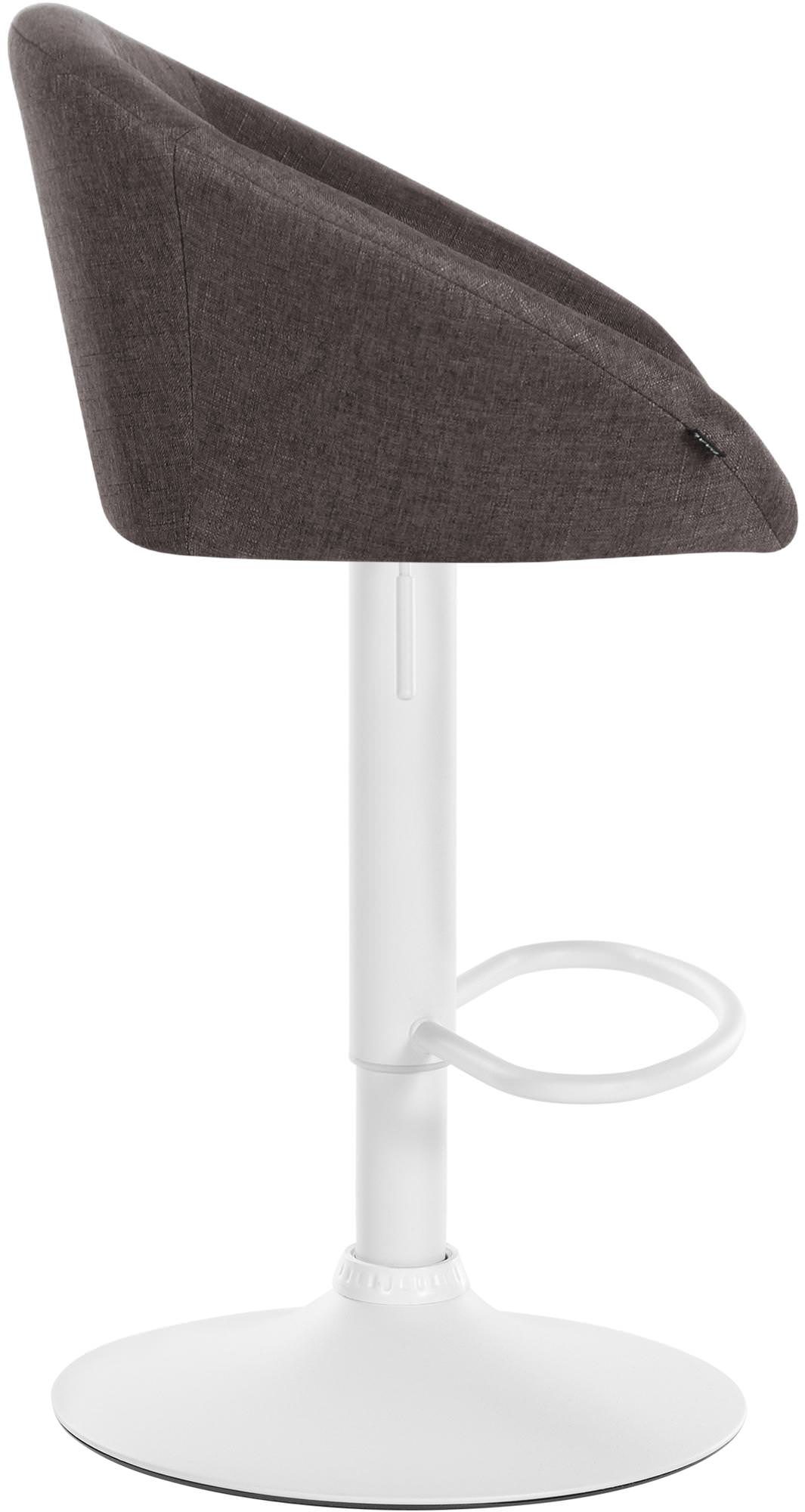 Tabouret de bar Davie Tissu