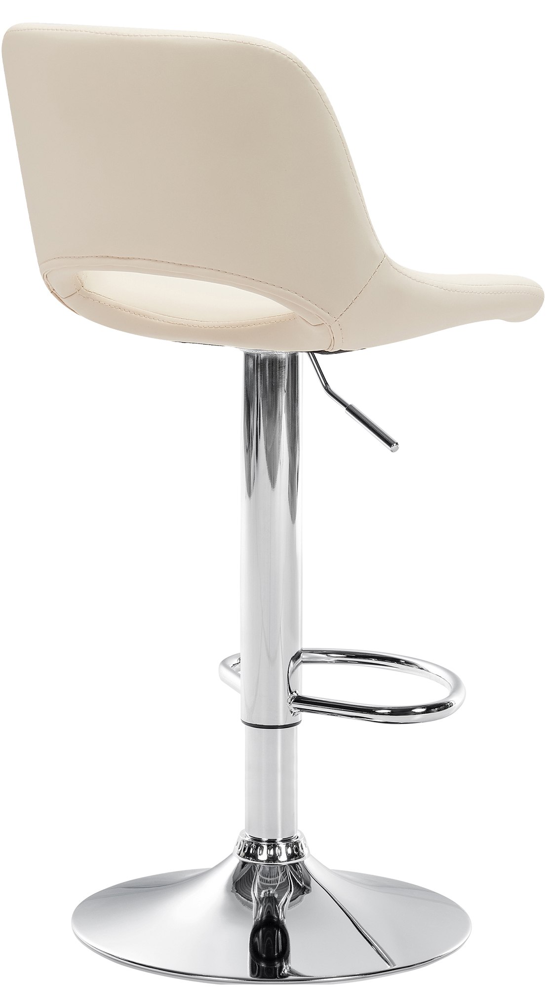 Lot de 2 tabourets de bar Camden en similicuir