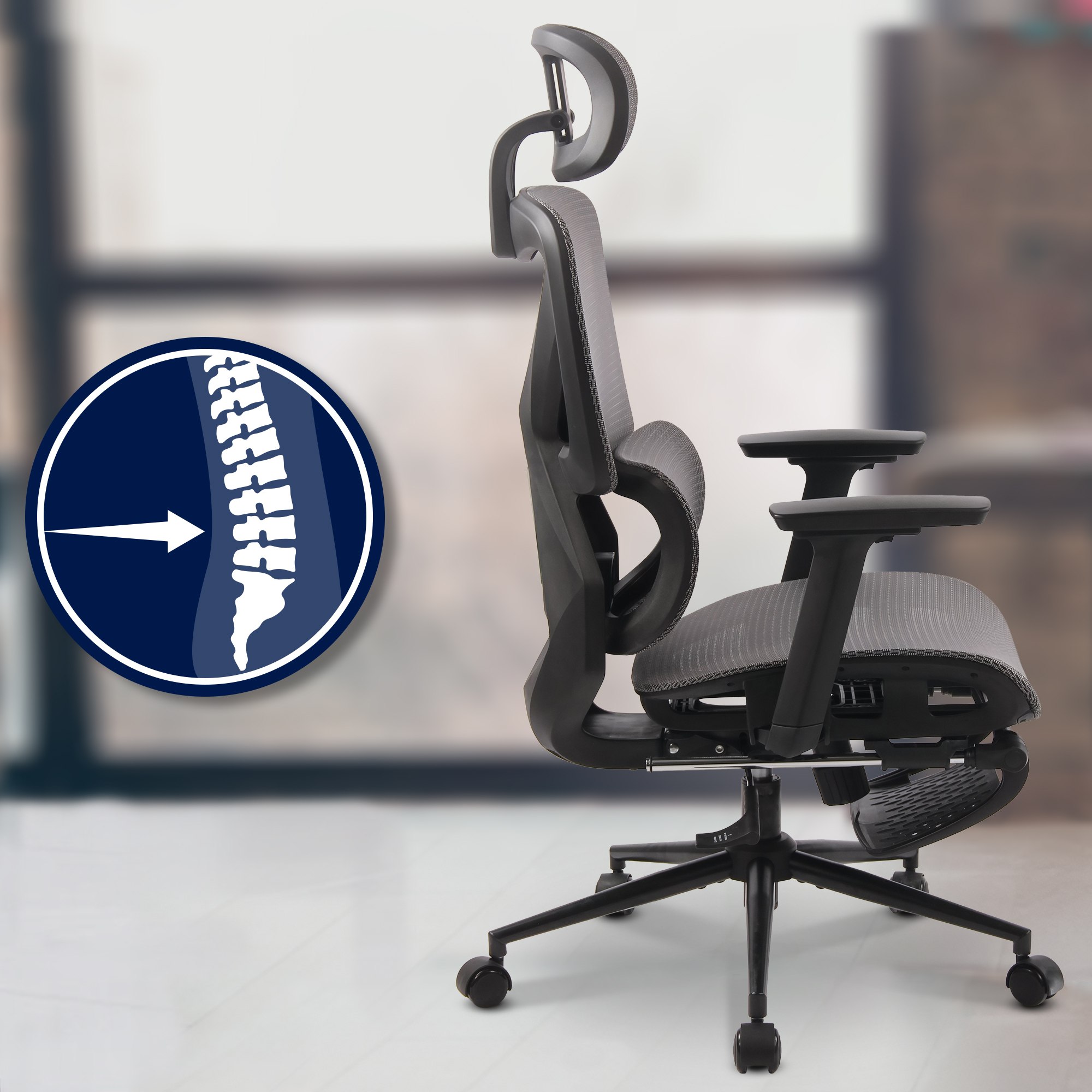 Chaise de bureau Reston