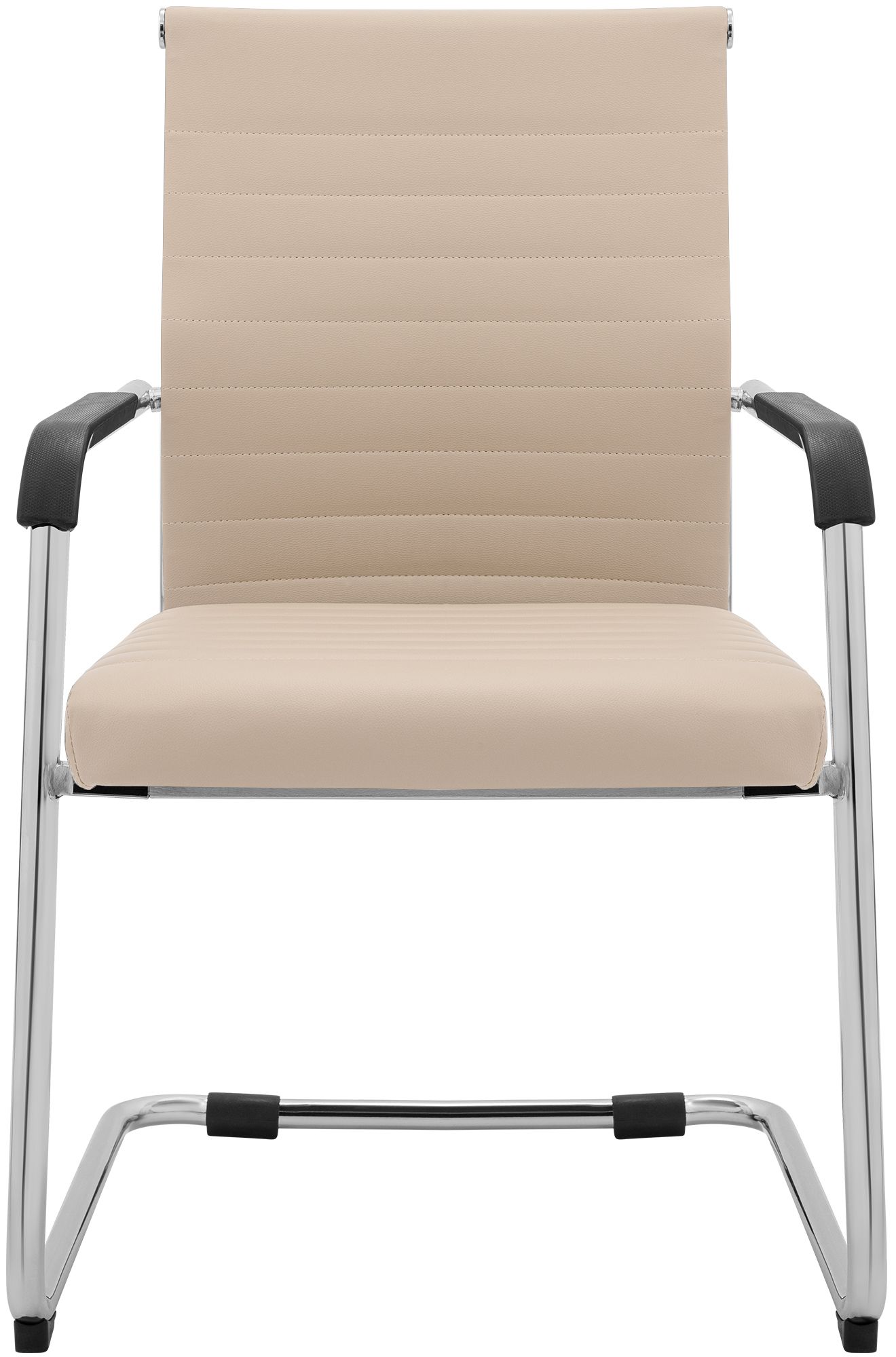 Chaise cantilever Hakon aspect cuir