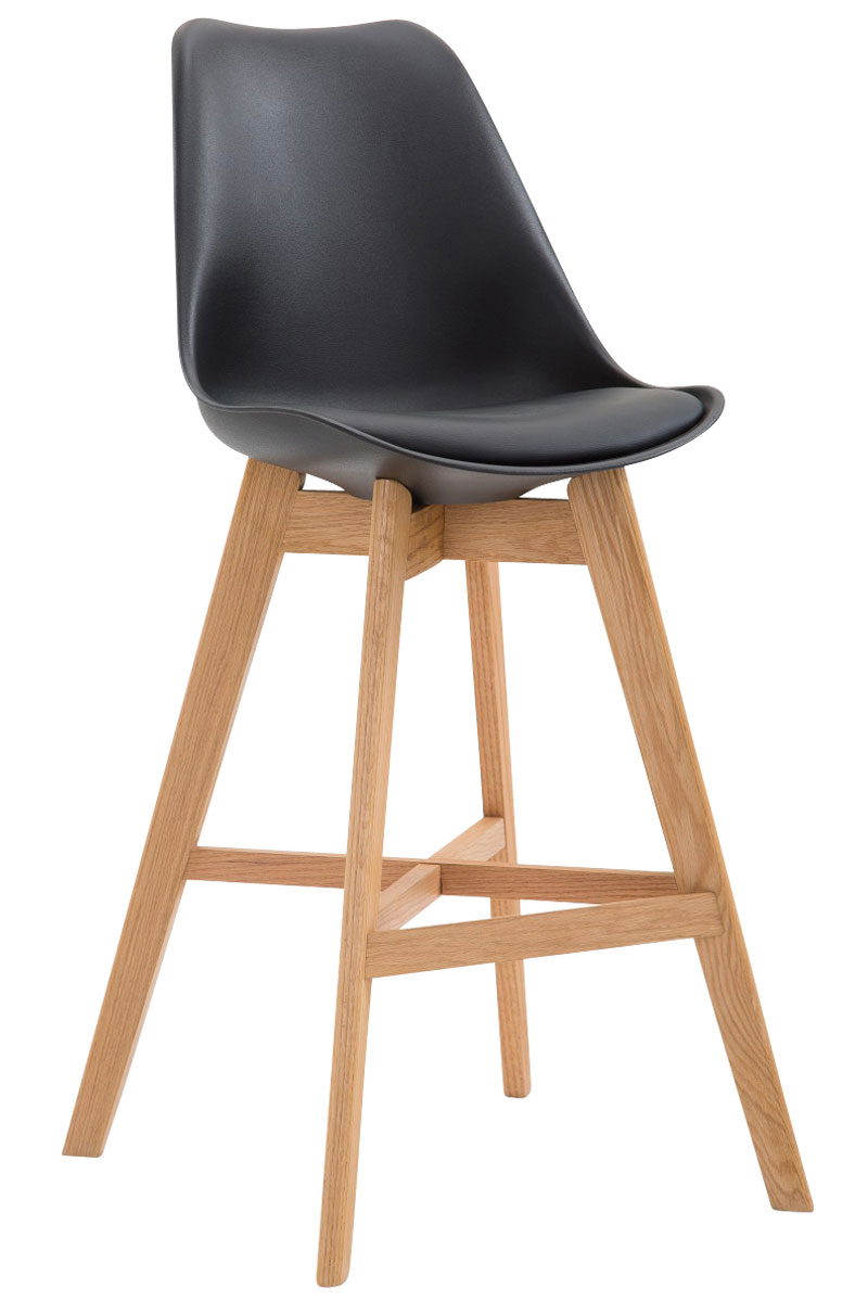 Tabouret de bar Cannes avec coque en plastique