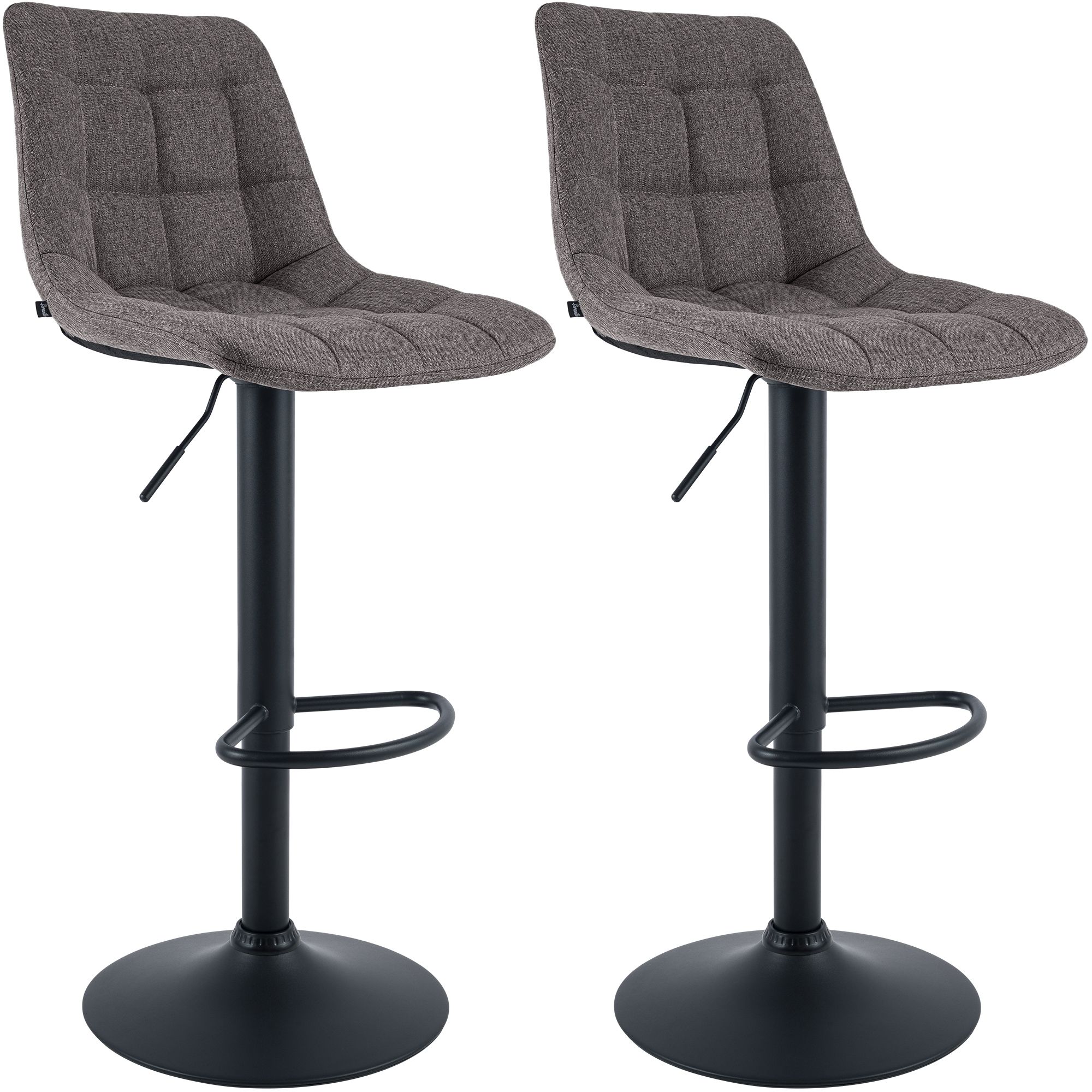Lot de 2 tabourets de bar Mapun