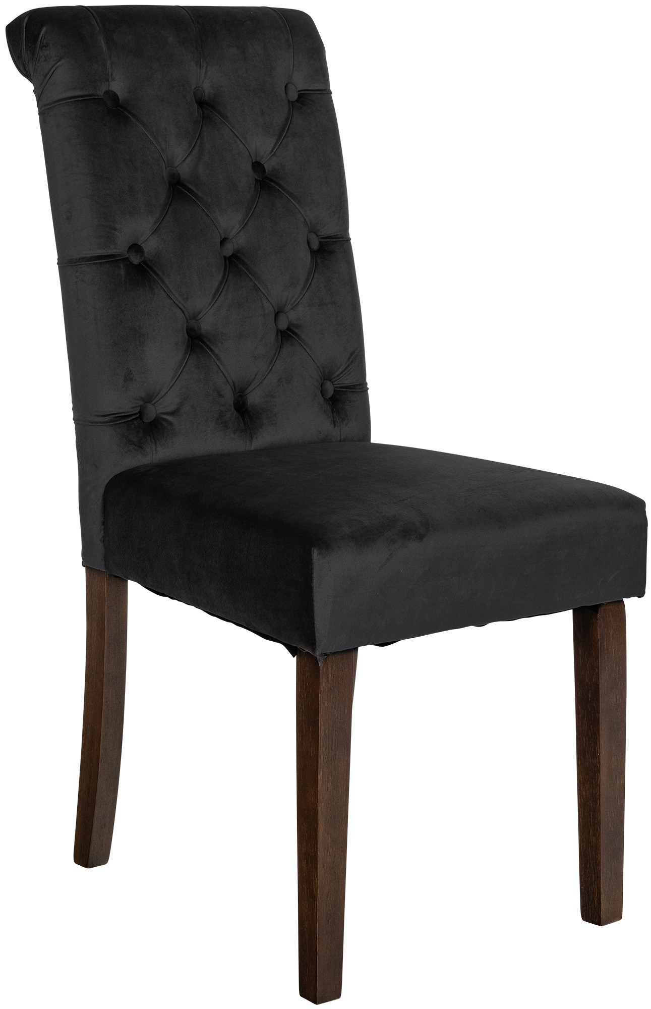 Chaise de salle à manger Lisburn avec Pieds en bois de caoutchouc