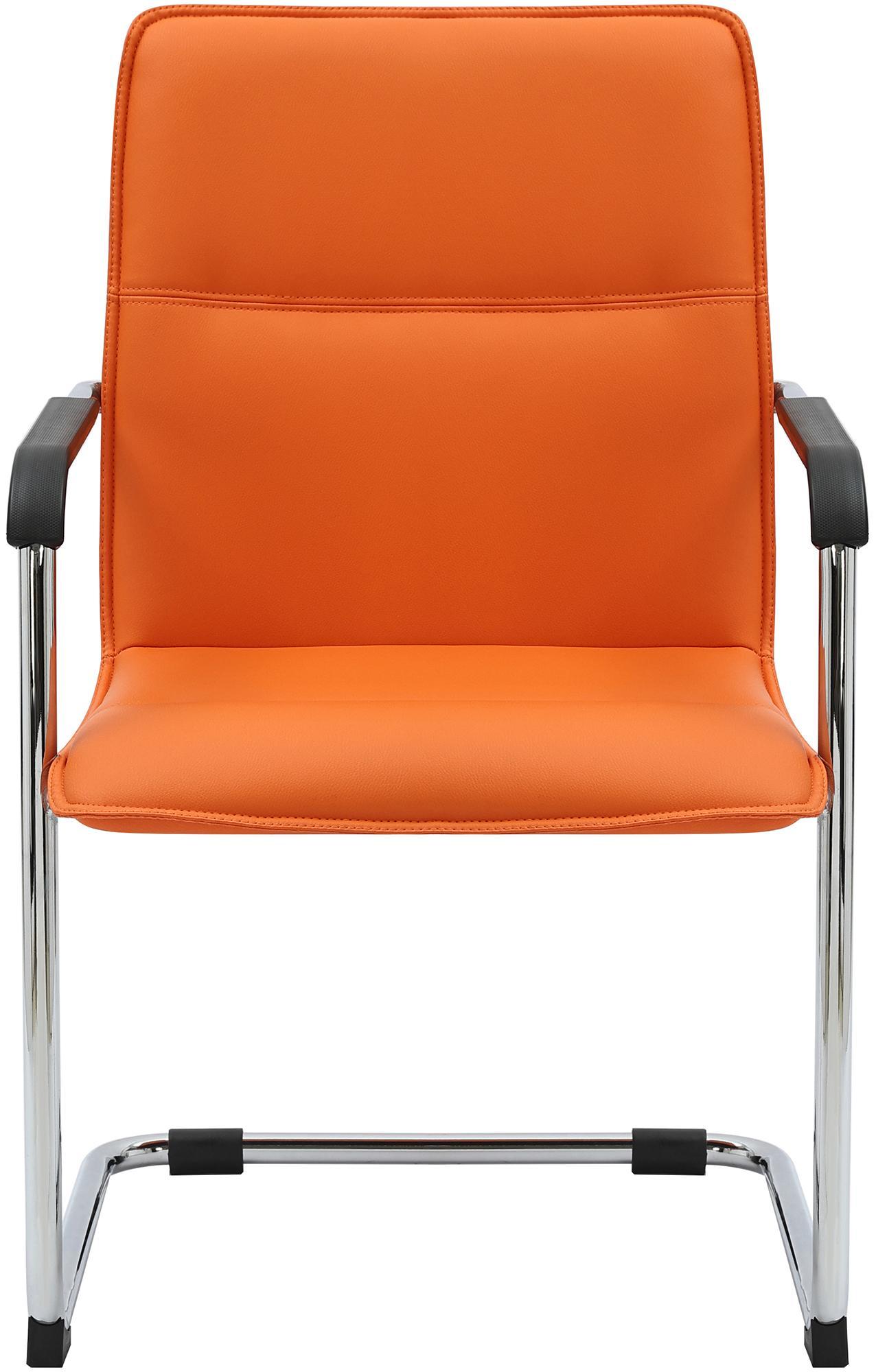 Lot de 2 chaises cantilever Seattle en similicuir