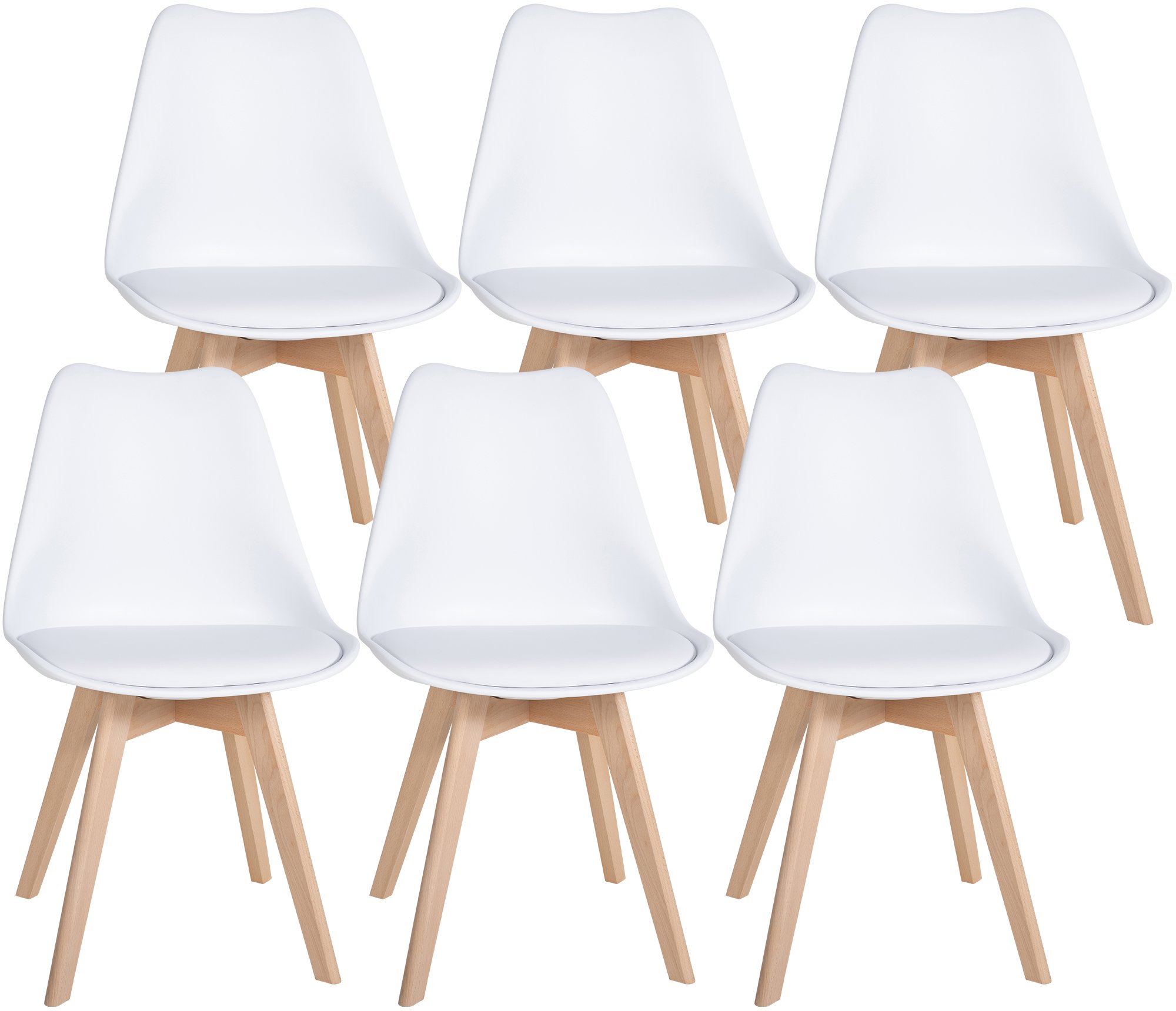 Lot de 6 chaises de salle à manger Ramsey