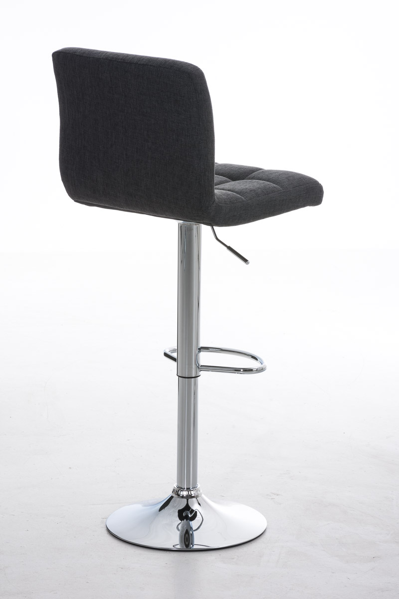 Tabouret de bar Peru revêtement tissu
