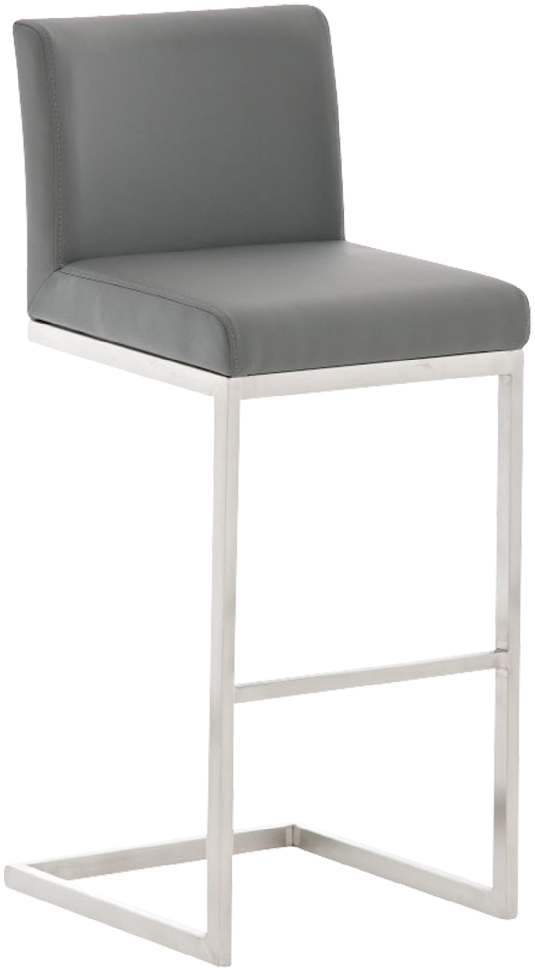 Tabouret de bar Paros en similicuir