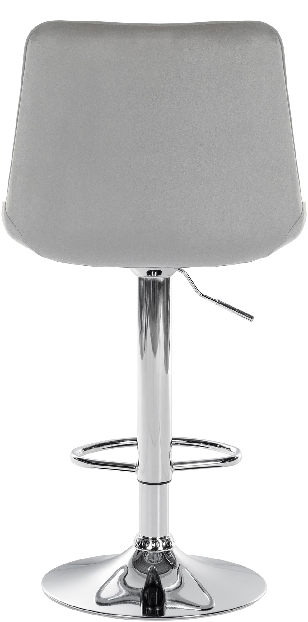 Lot de 2 tabourets de bar Toni velours