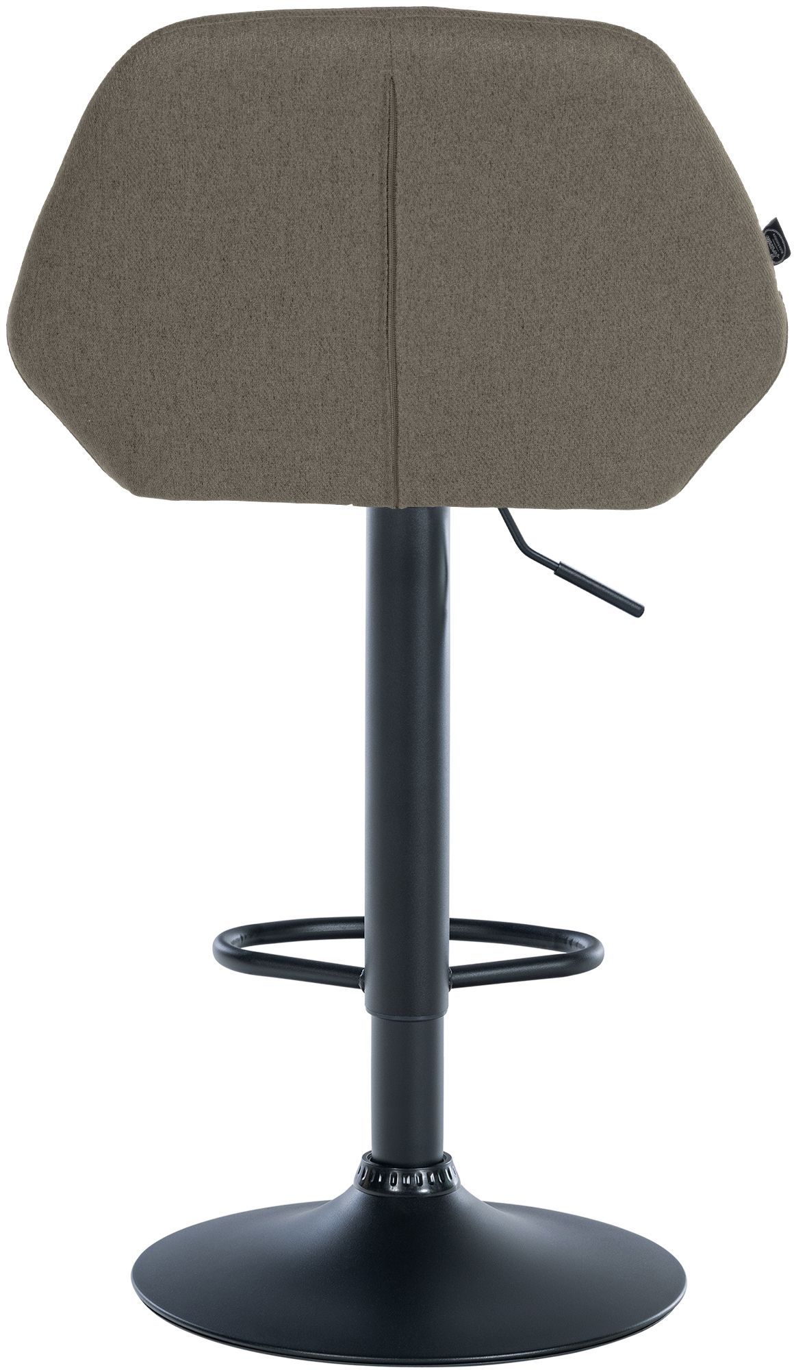 Lot de 2 tabourets de bar Braga en tissu