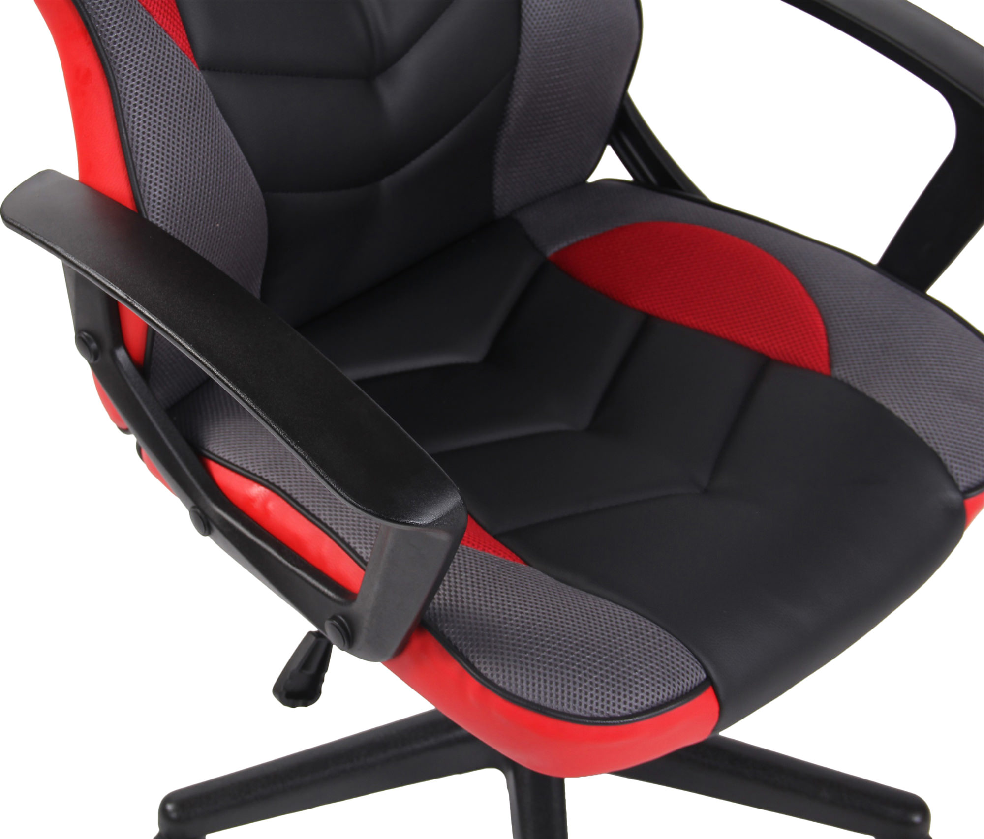 Fauteuil de bureau / Gaming Glendale en similicuir et tissu en maille