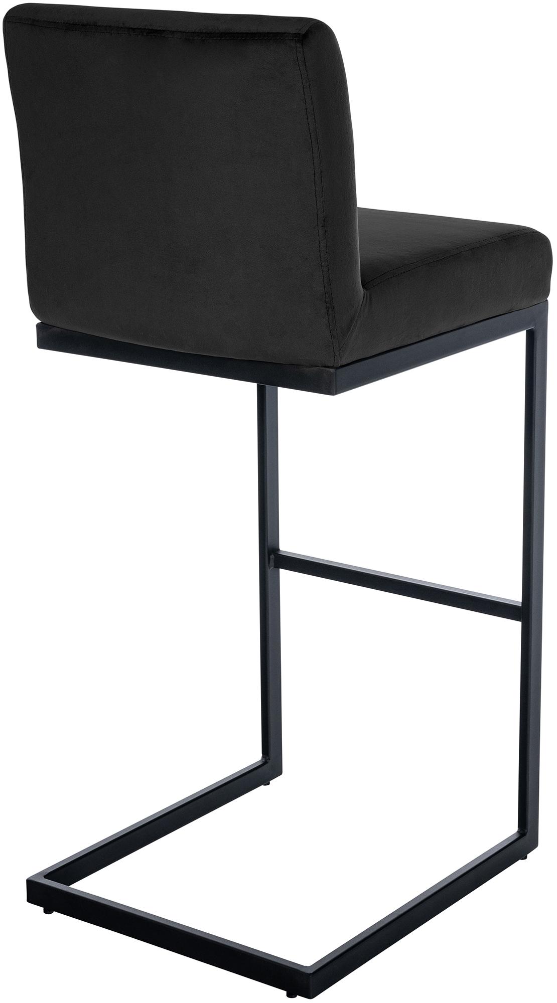Tabouret de bar Hopewell velours