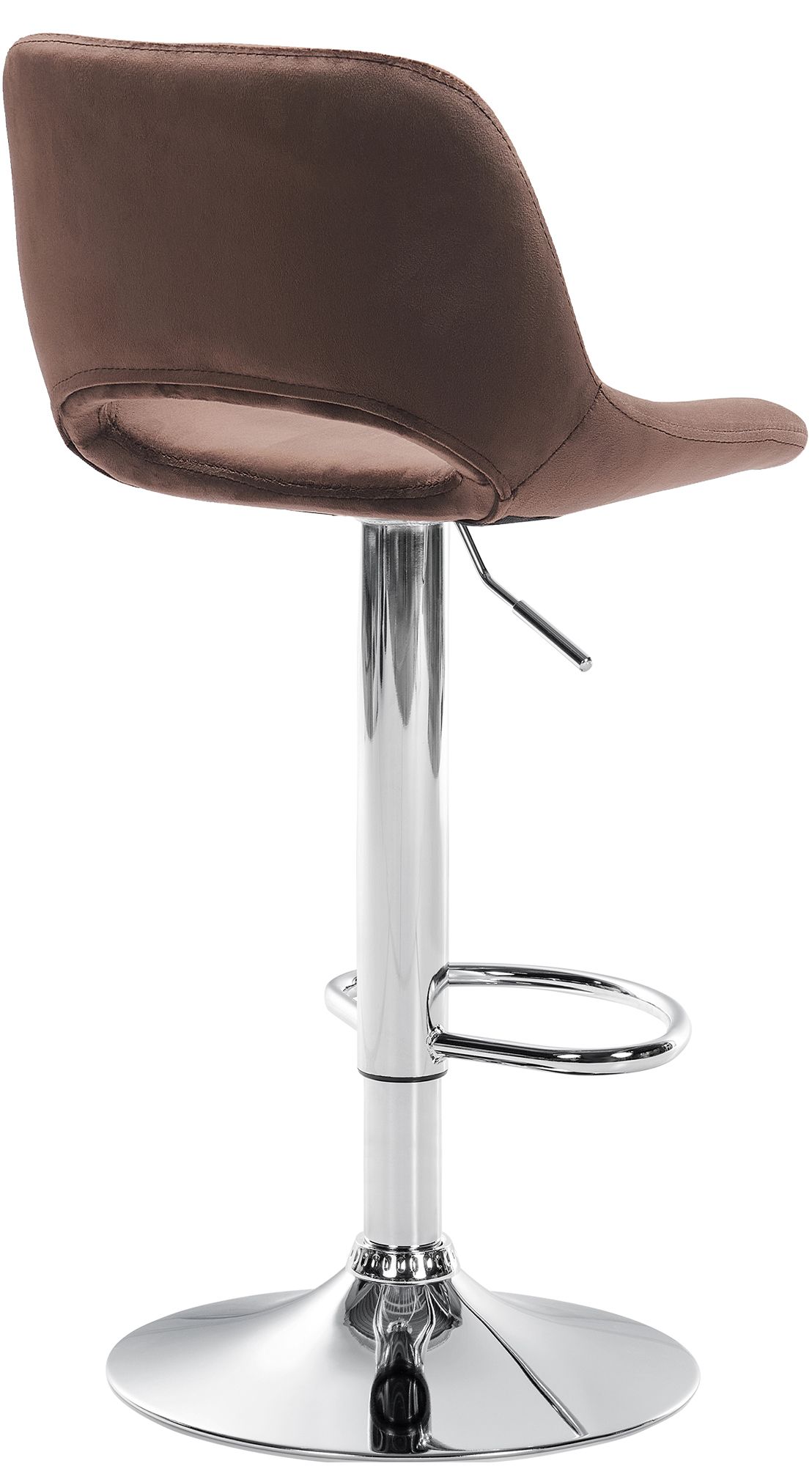 Tabouret de bar Camden velours