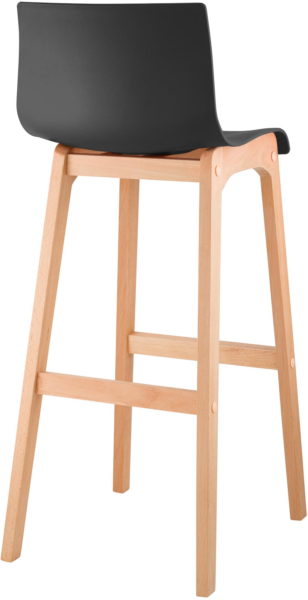 Tabouret de Bar Hover Pieds en Plastique Natura
