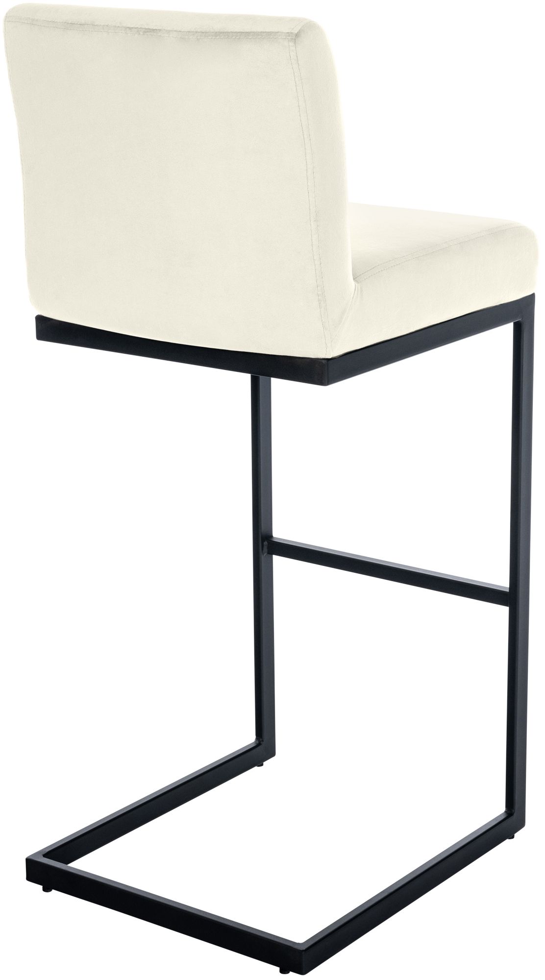 Lot de 2 tabourets de bar Hopewell en velours