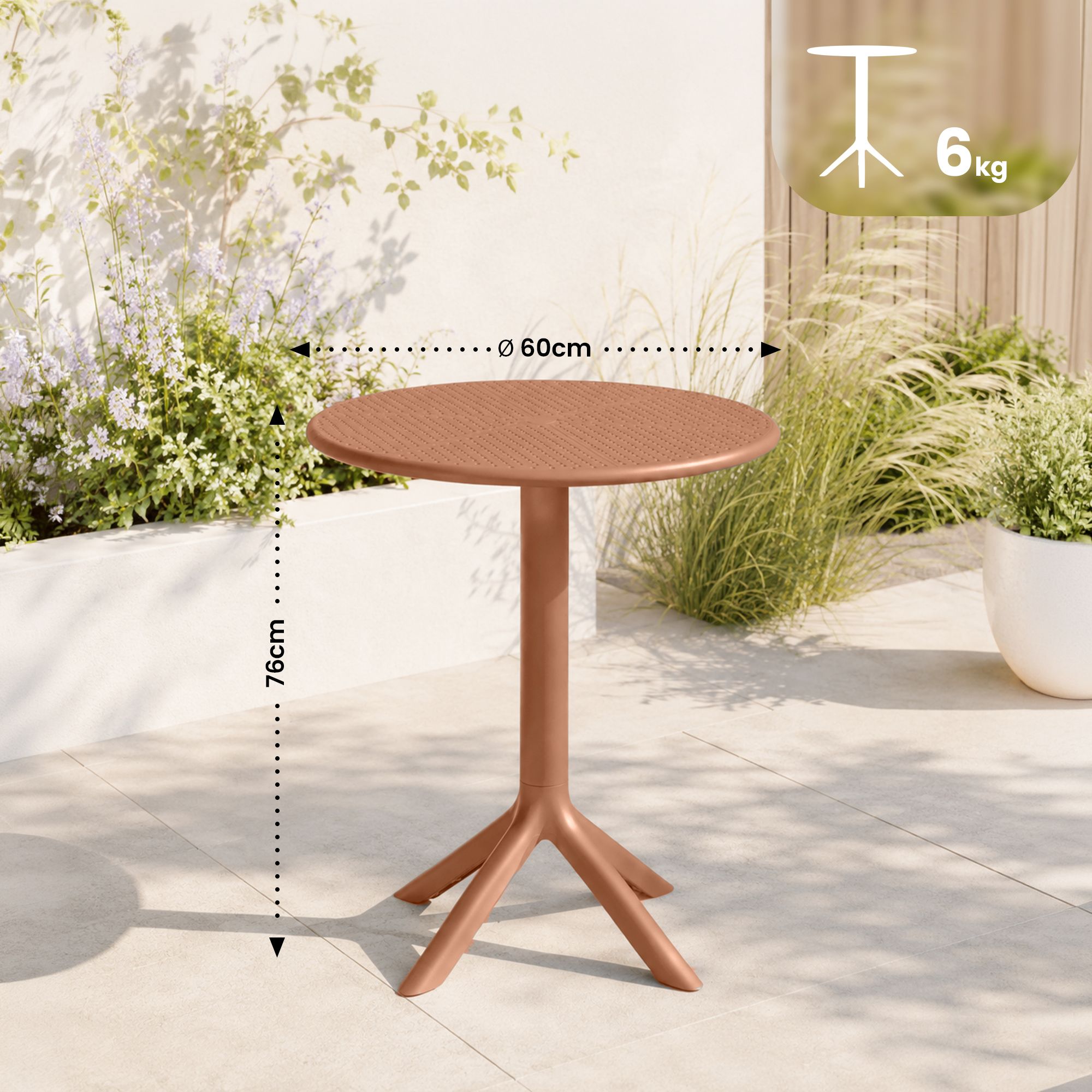 Table ronde Lacota 60 cm