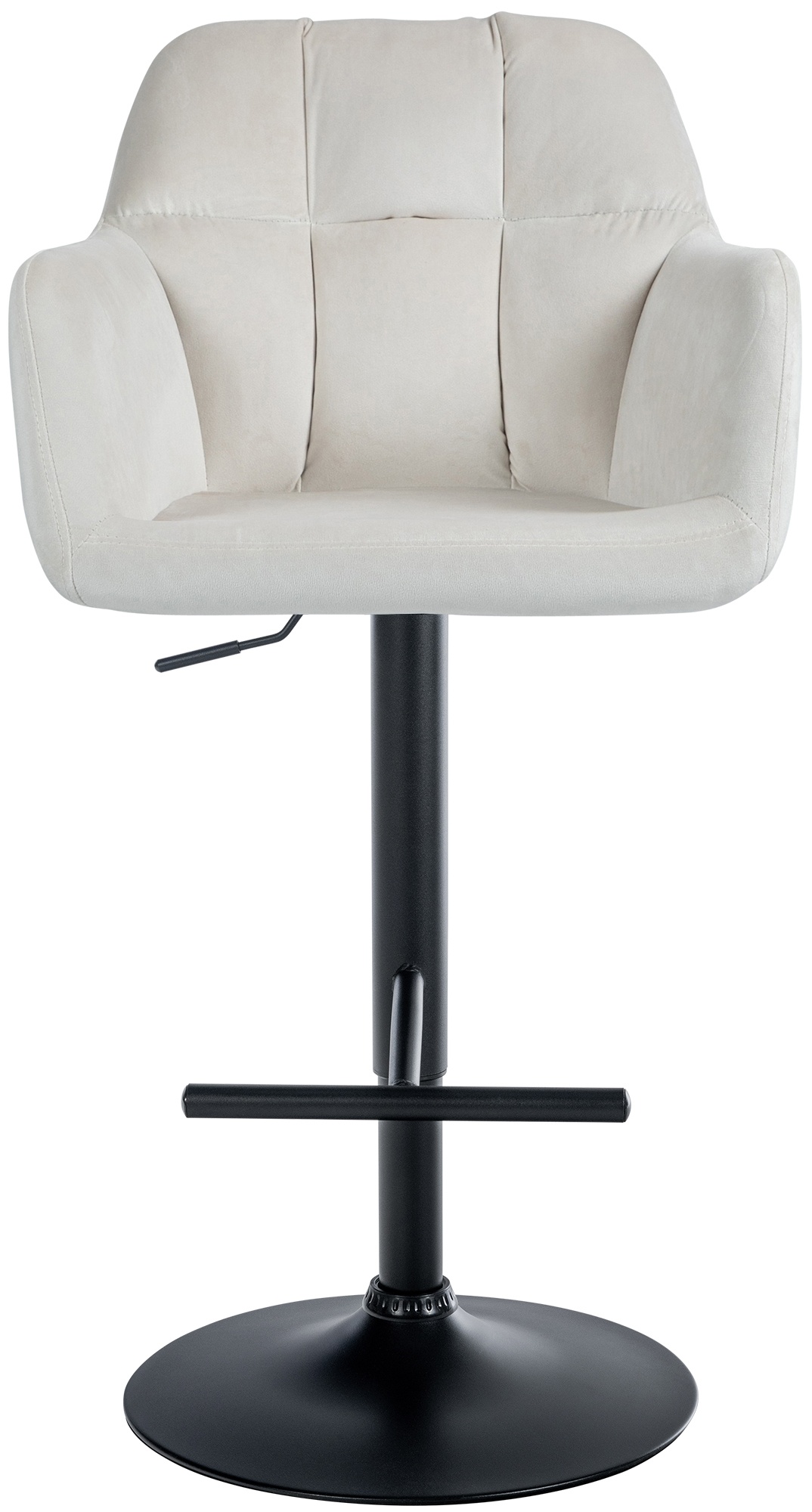 Tabouret de bar Natoma velours
