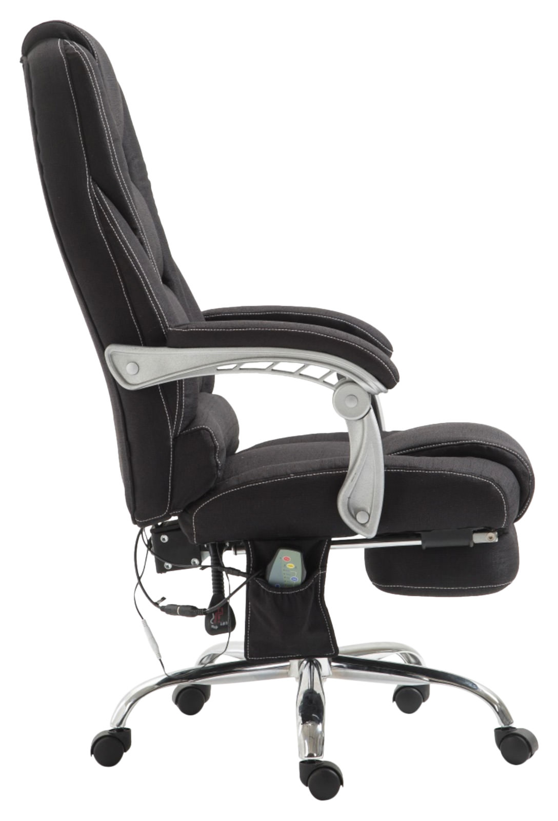 Fauteuil de bureau Pacific avec fonction massage tissu