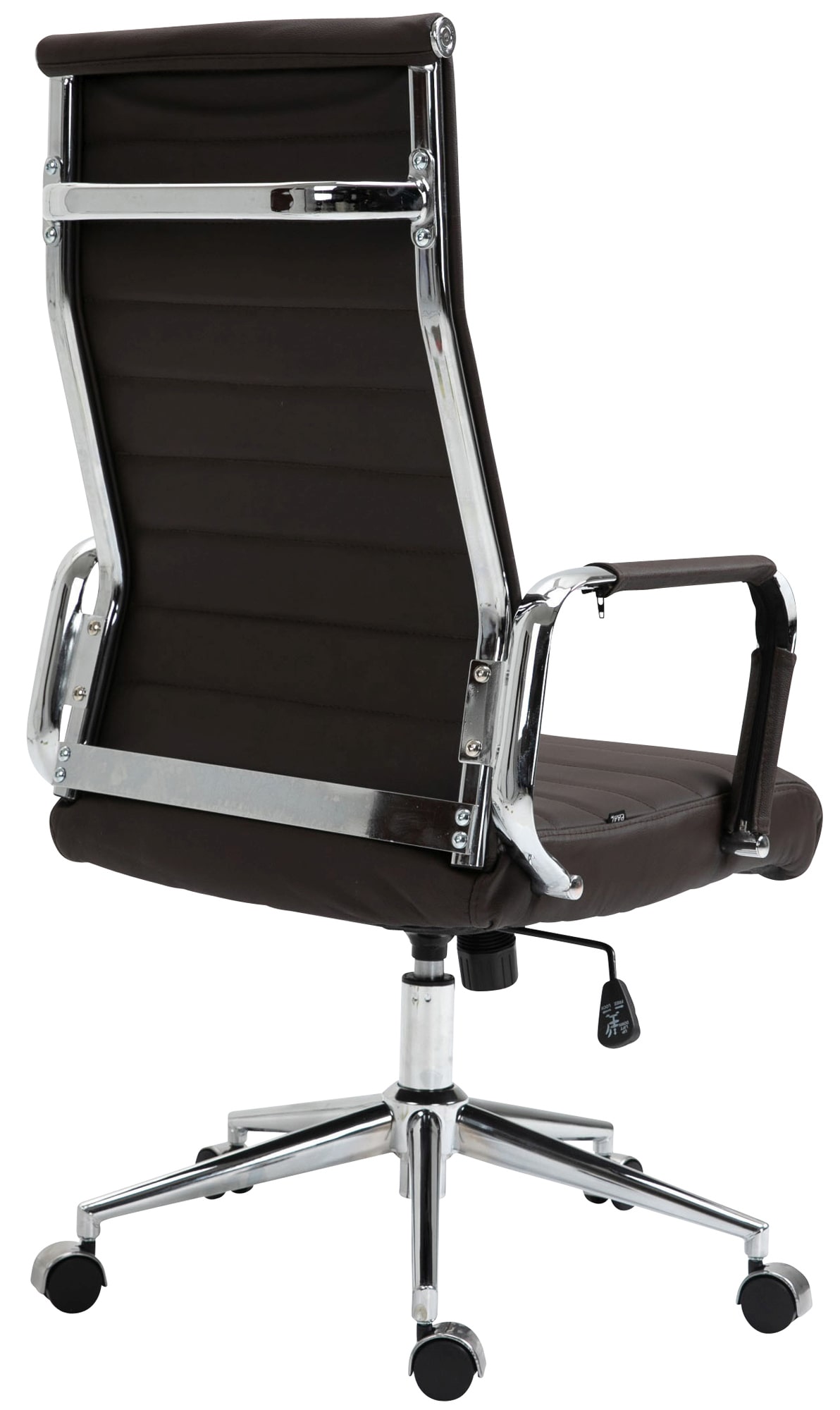 Chaise de bureau Kolumbus cuir véritable